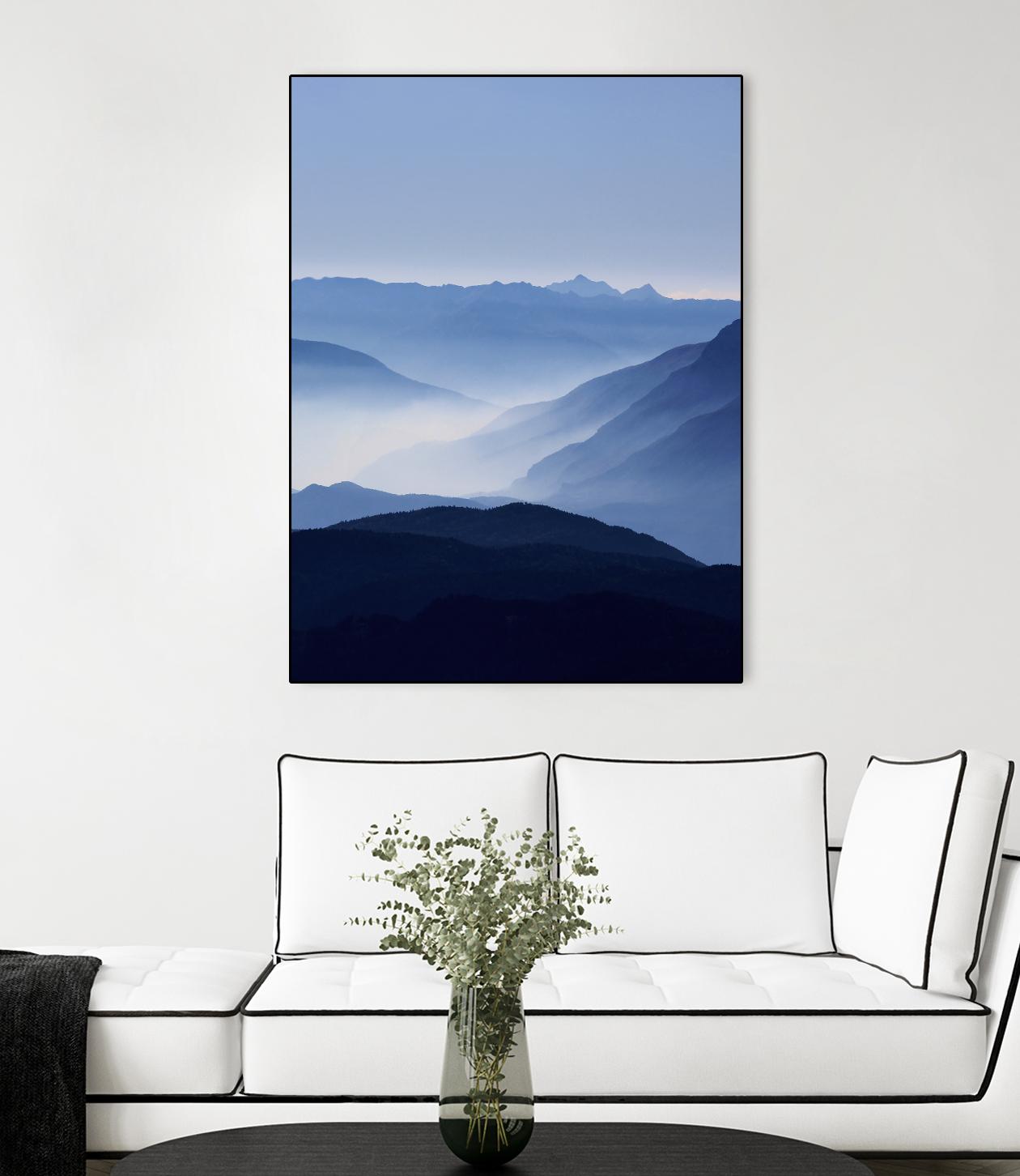 Blue Mountains by Lexie Greer on GIANT ART - multicolor photography; landscapes