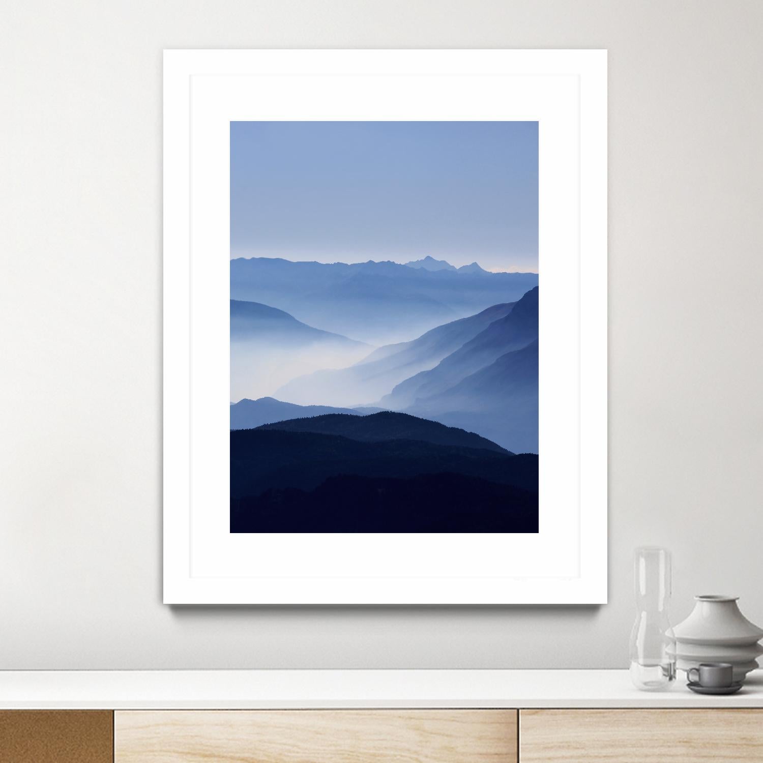 Blue Mountains by Lexie Greer on GIANT ART - multicolor photography; landscapes