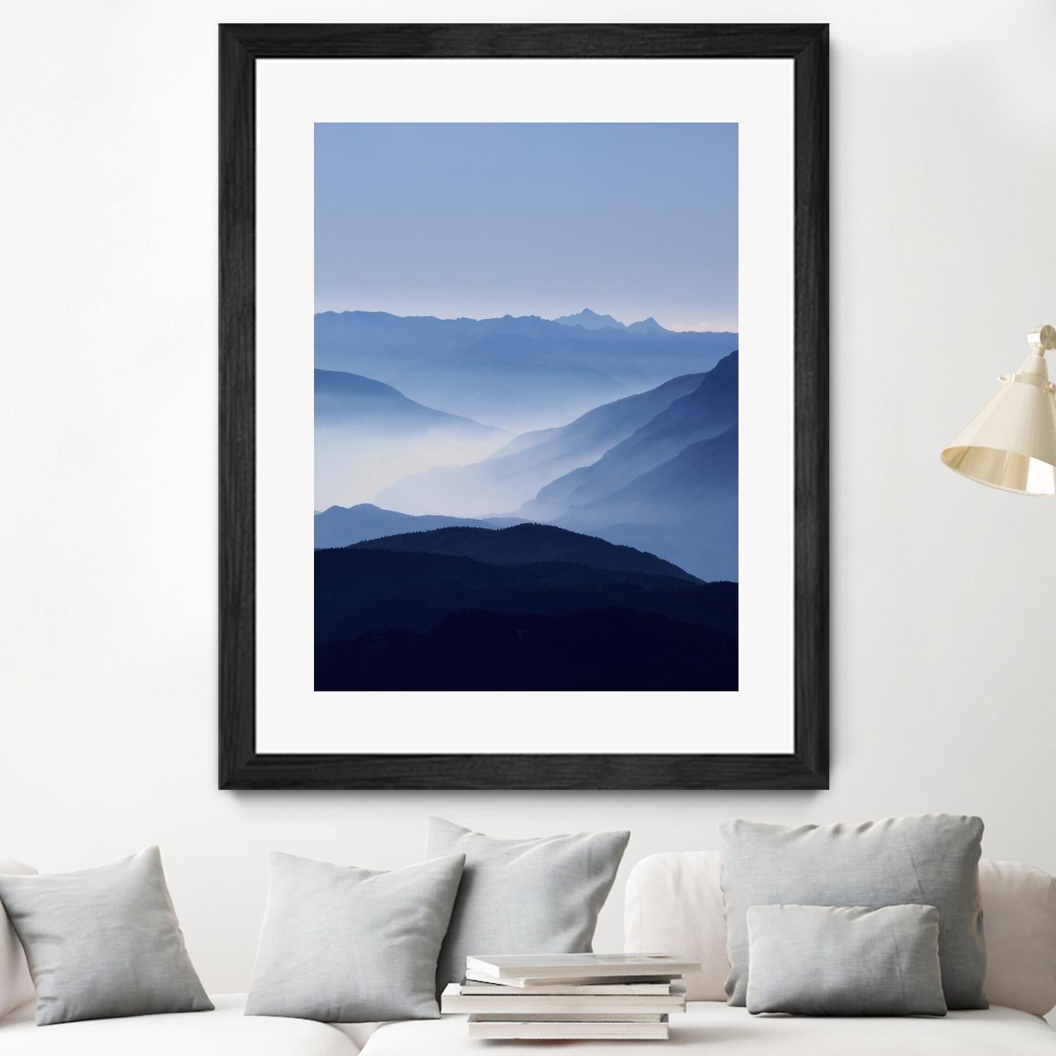 Blue Mountains by Lexie Greer on GIANT ART - multicolor photography; landscapes