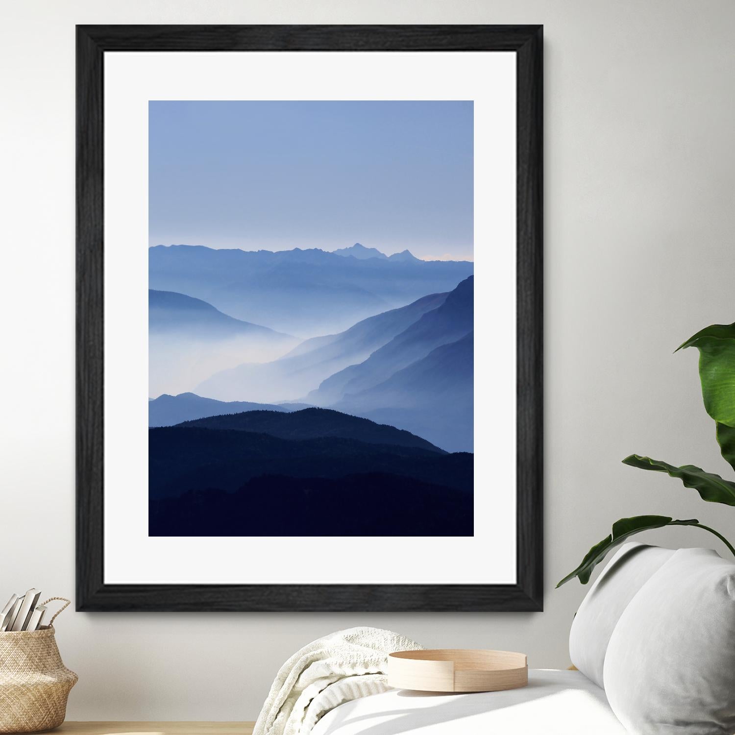 Blue Mountains by Lexie Greer on GIANT ART - multicolor photography; landscapes