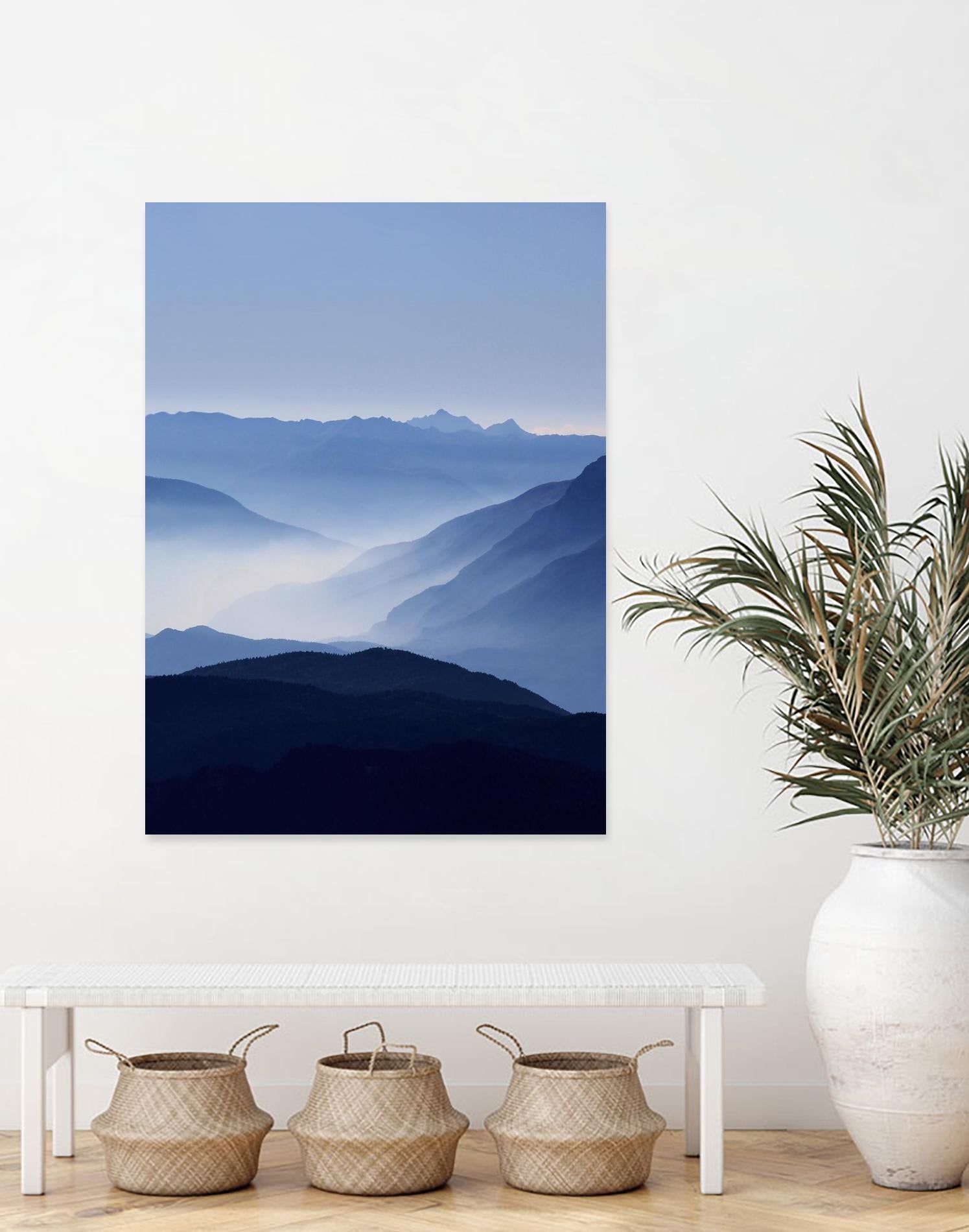 Blue Mountains by Lexie Greer on GIANT ART - multicolor photography; landscapes
