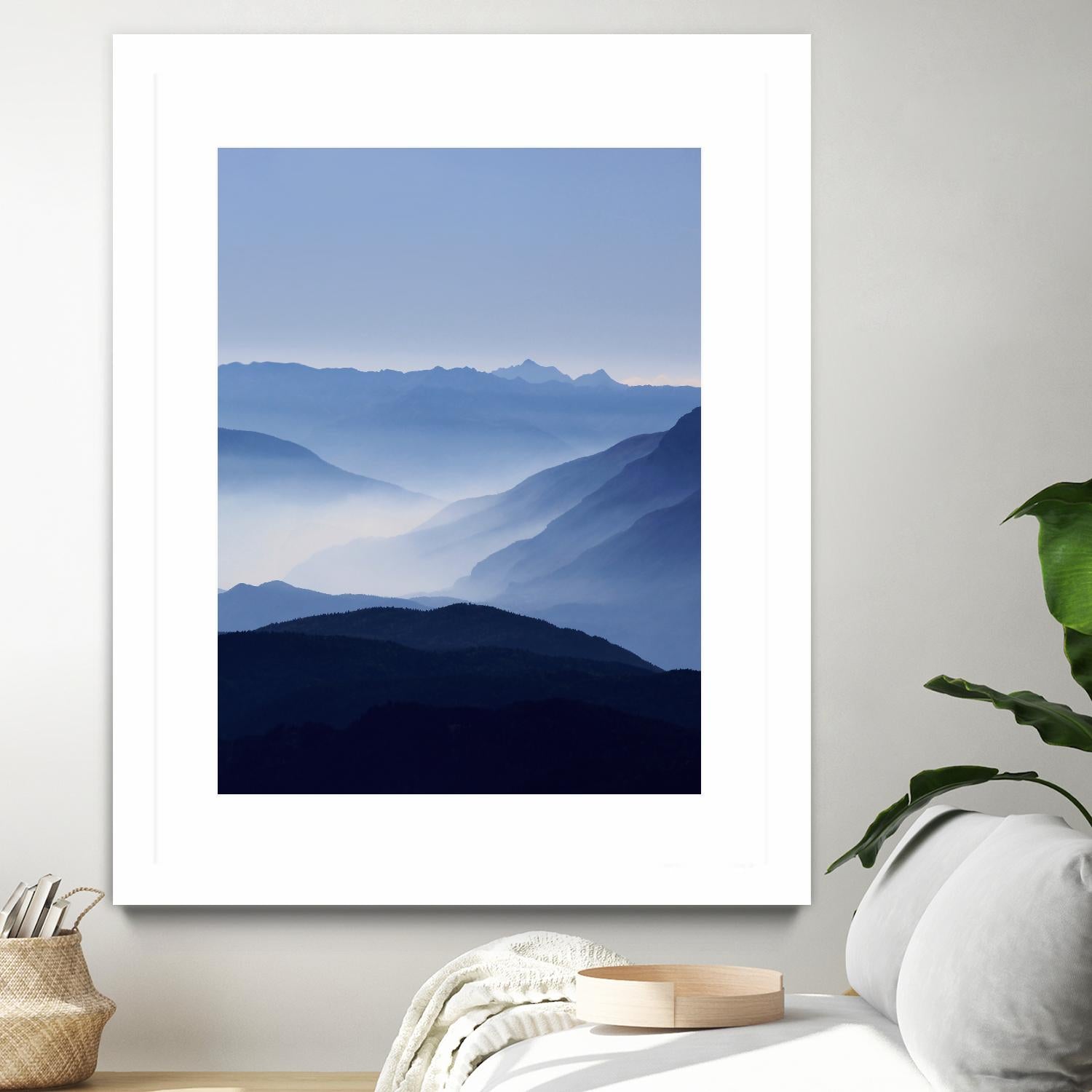 Blue Mountains by Lexie Greer on GIANT ART - multicolor photography; landscapes