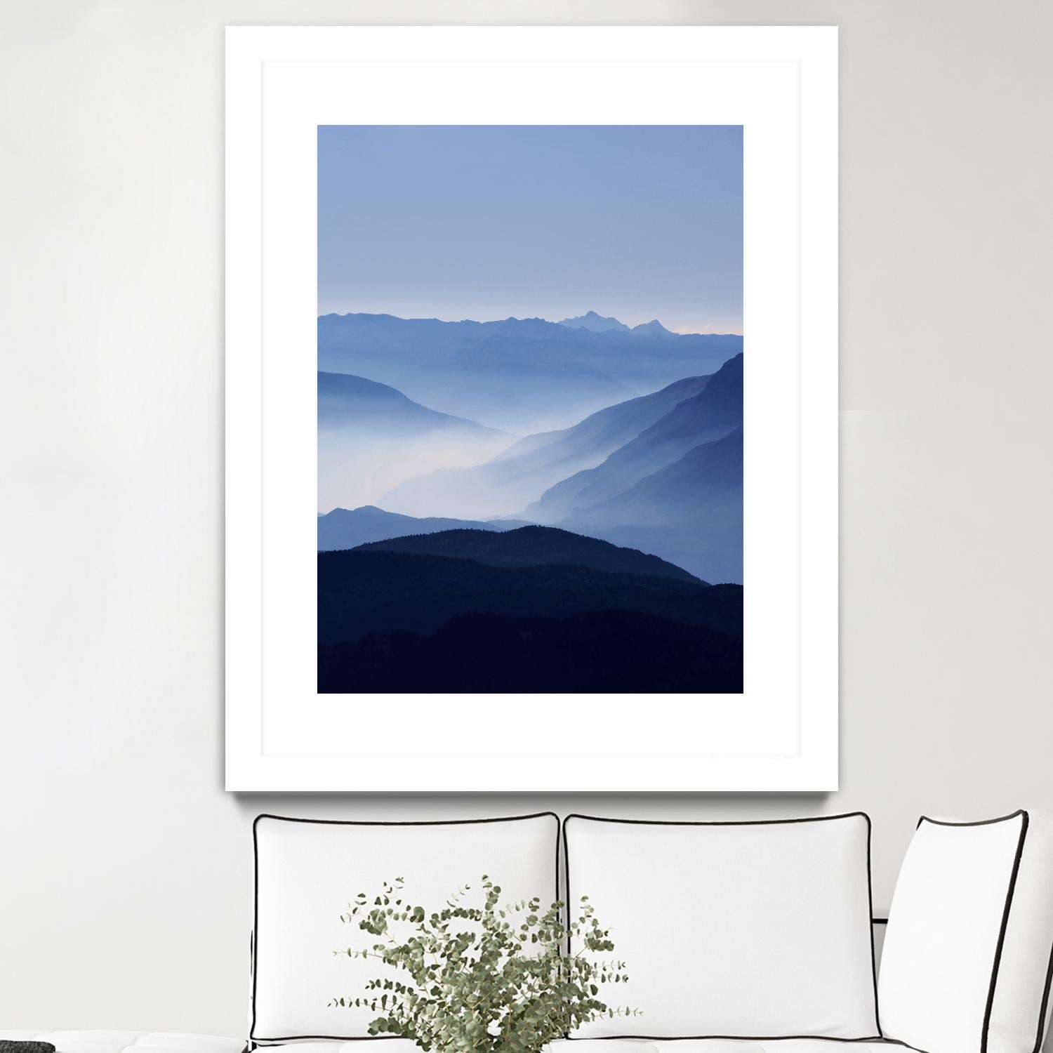 Blue Mountains by Lexie Greer on GIANT ART - multicolor photography; landscapes