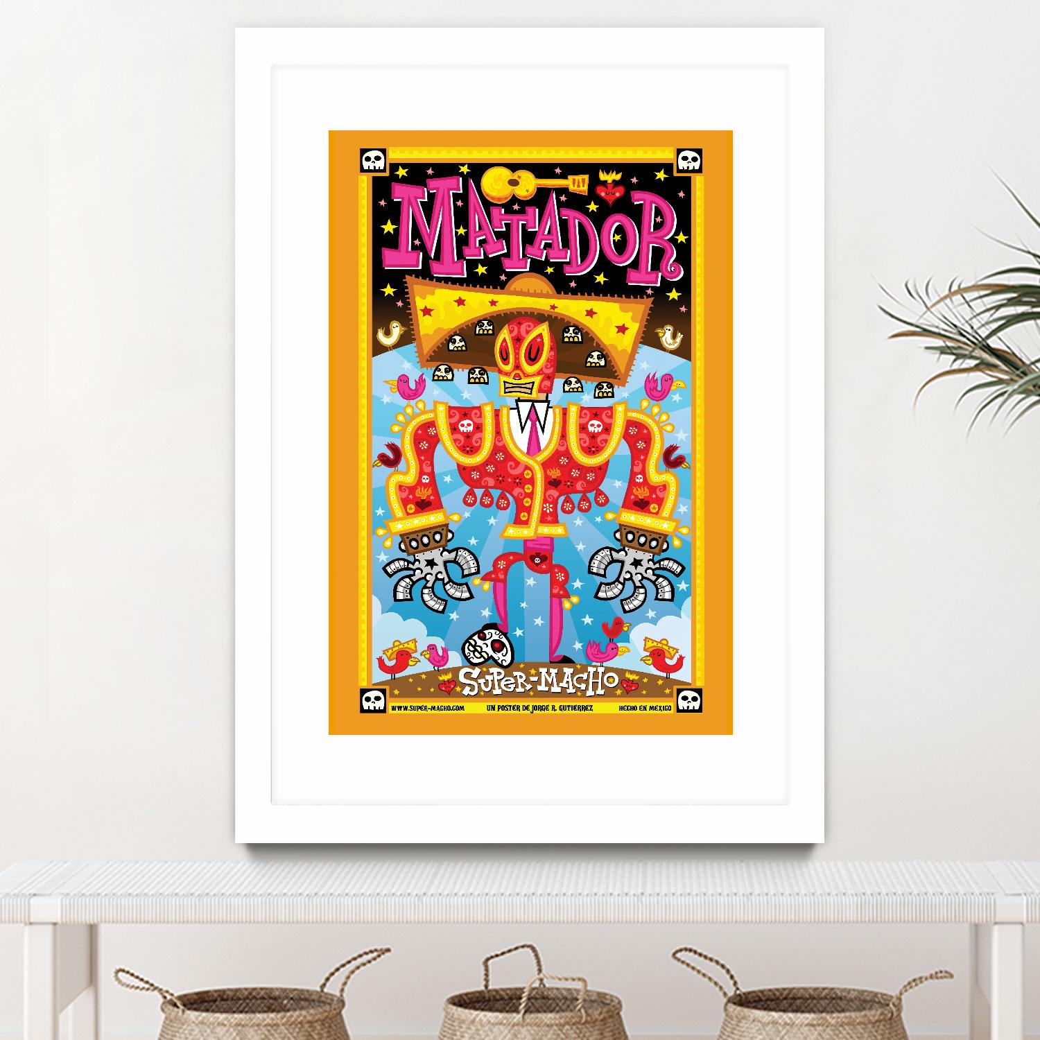 Matador by Jorge R. Gutierrez on GIANT ART - multicolor ethnic; urban/pop surrealism