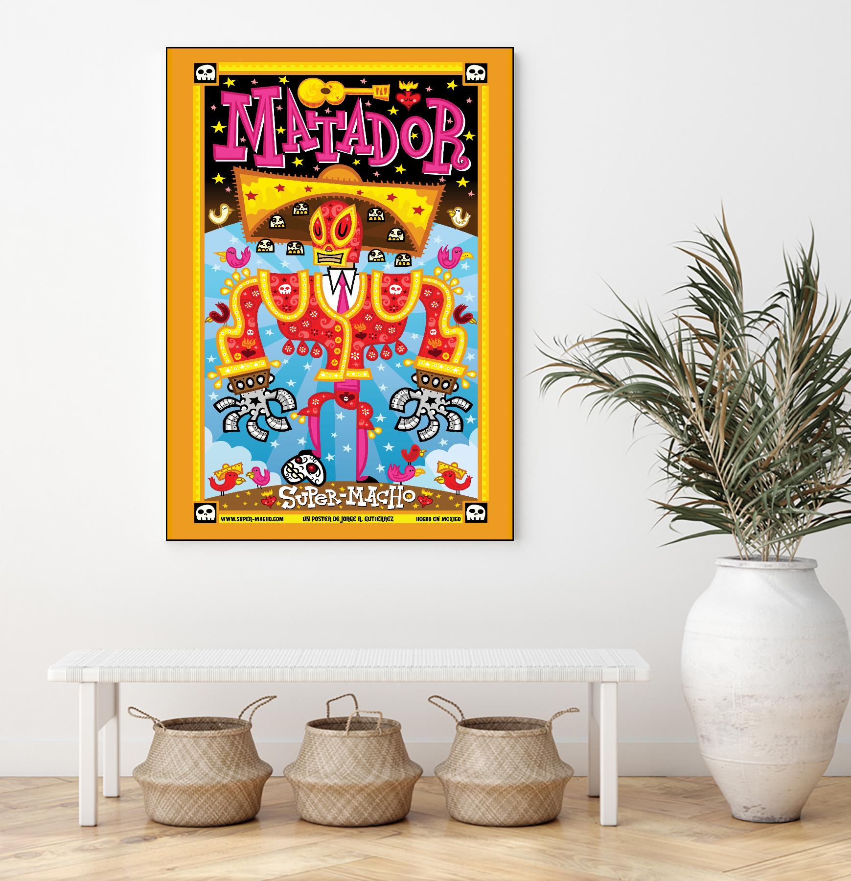 Matador by Jorge R. Gutierrez on GIANT ART - multicolor ethnic; urban/pop surrealism