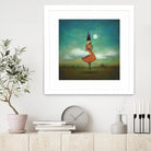 High Notes for Low Cloud by Duy Huynh on GIANT ART - green fantastic