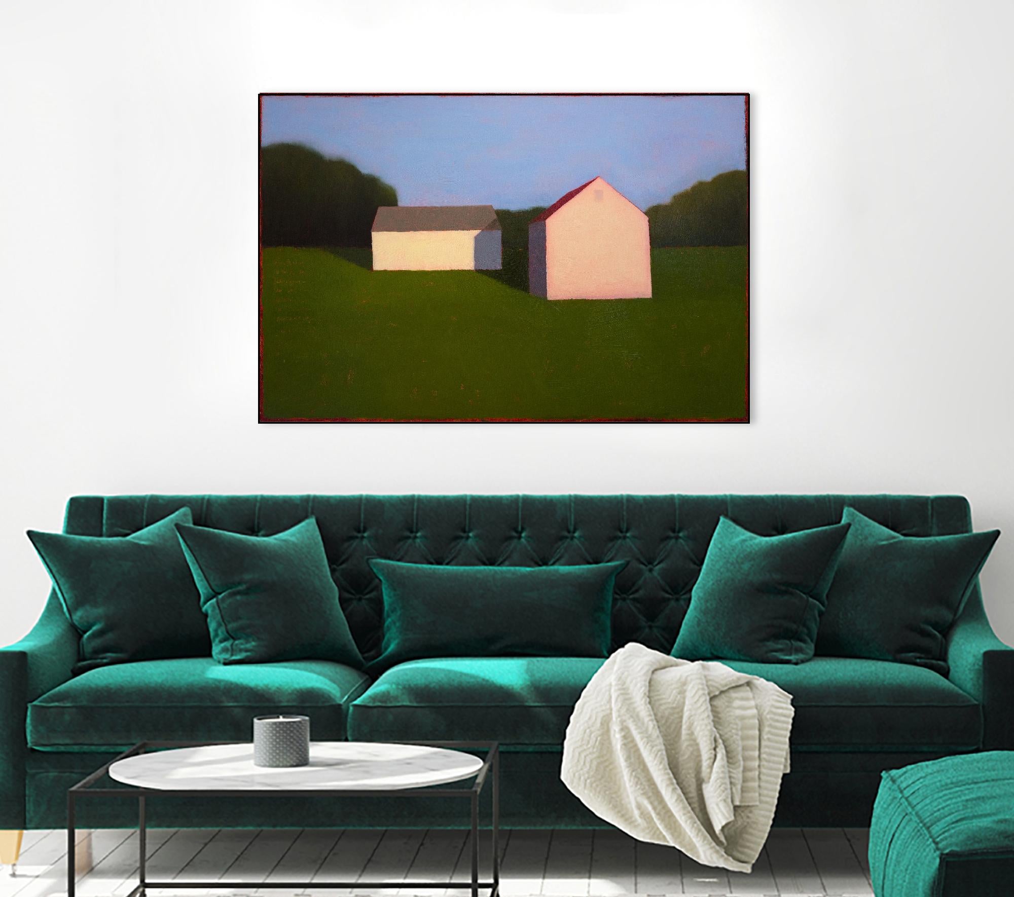 A Simple Life by Tracy Helgeson on GIANT ART - multicolor landscapes; contemporary