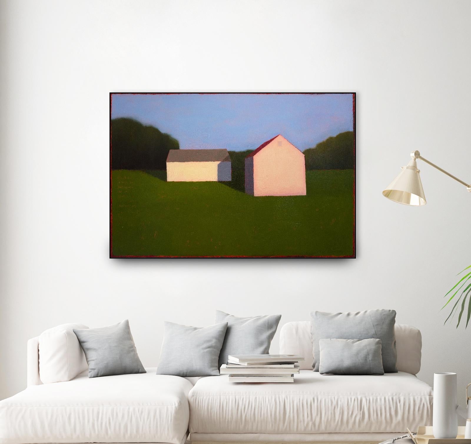 A Simple Life by Tracy Helgeson on GIANT ART - multicolor landscapes; contemporary