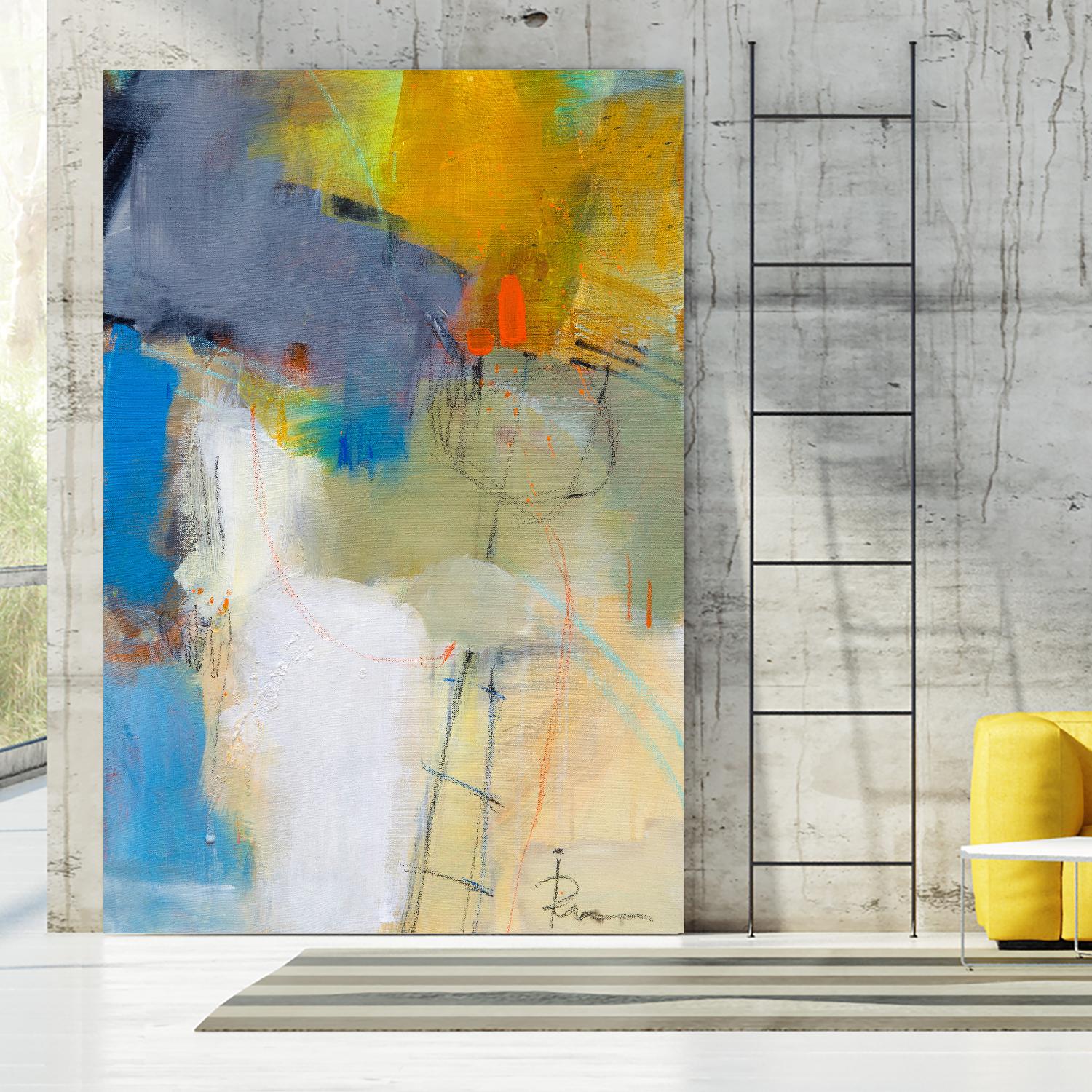 New Lock I by Ira Ivanova on GIANT ART - multicolor abstracts; contemporary