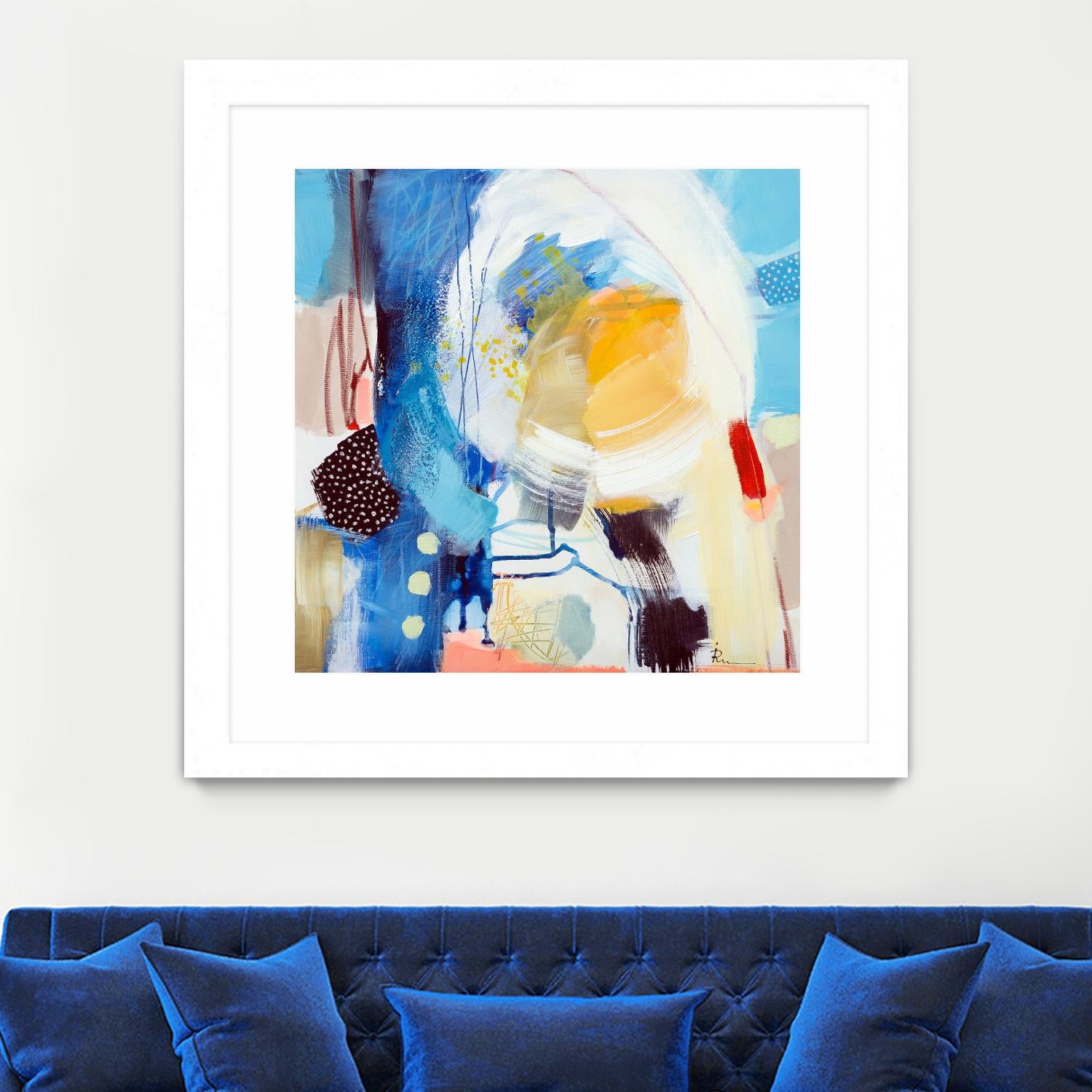 Untitled 48 by Ira Ivanova on GIANT ART - multicolor abstracts; contemporary