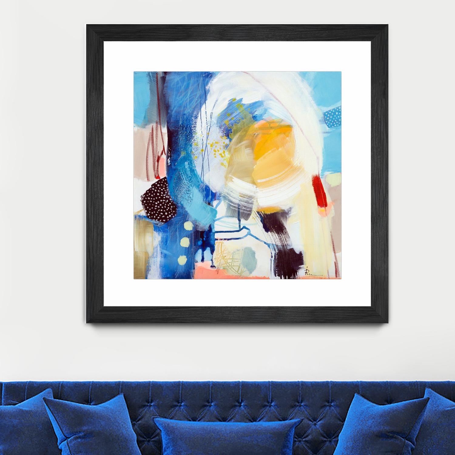 Untitled 48 by Ira Ivanova on GIANT ART - multicolor abstracts; contemporary