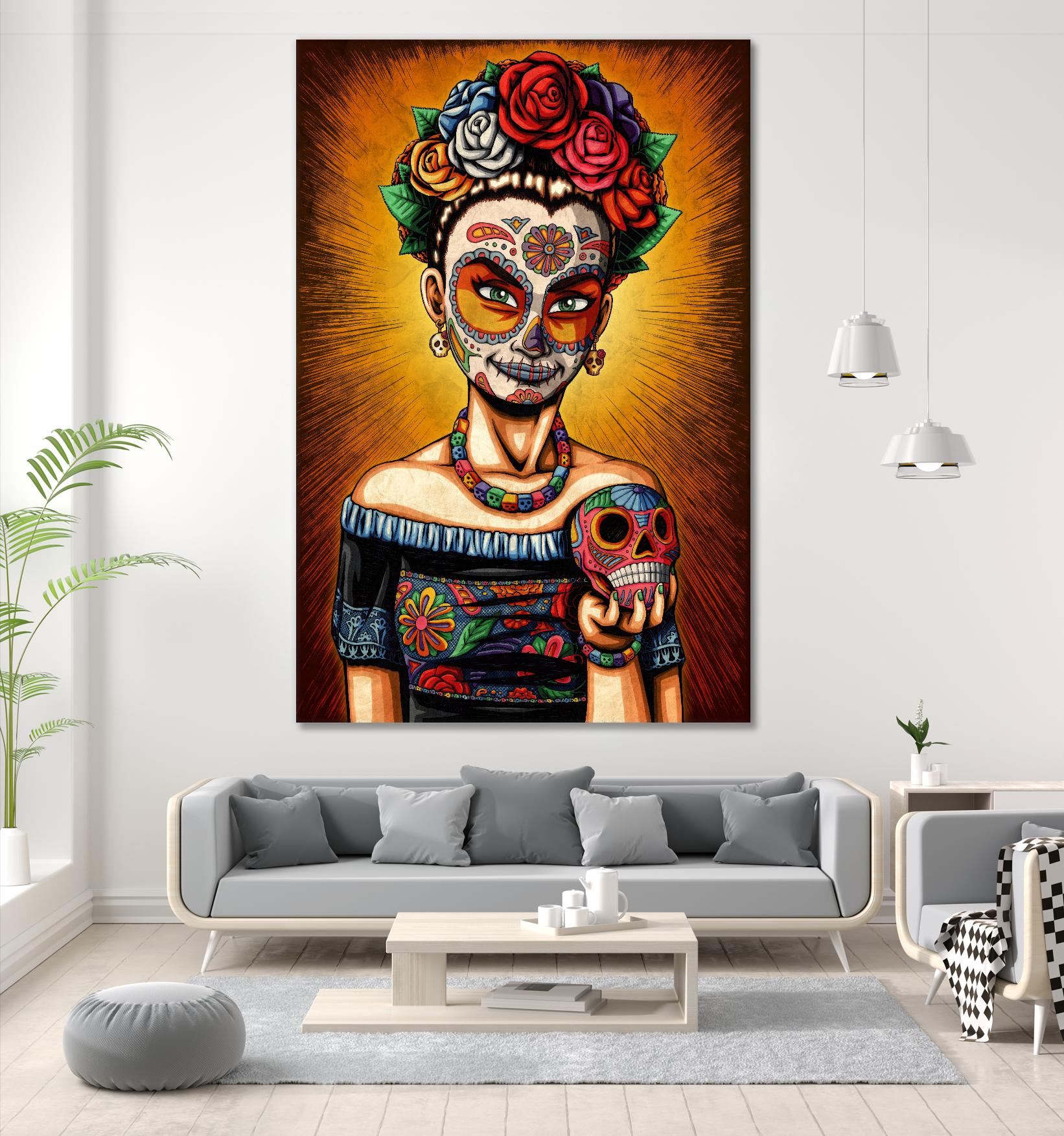 Rita by Nicholas Ivins on GIANT ART - multicolor urban/pop surrealism; ethnic