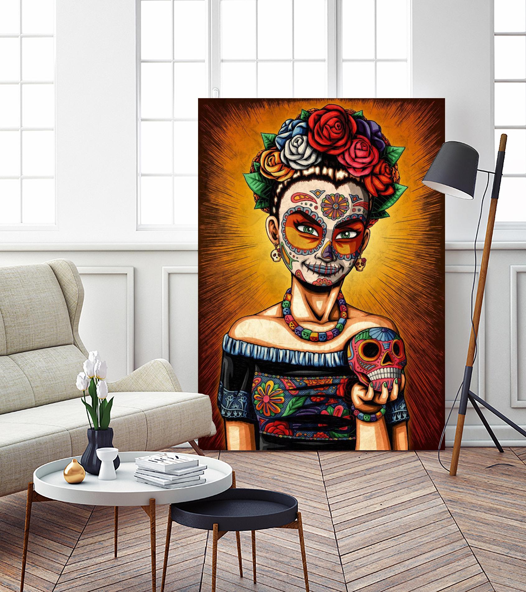 Rita by Nicholas Ivins on GIANT ART - multicolor urban/pop surrealism; ethnic