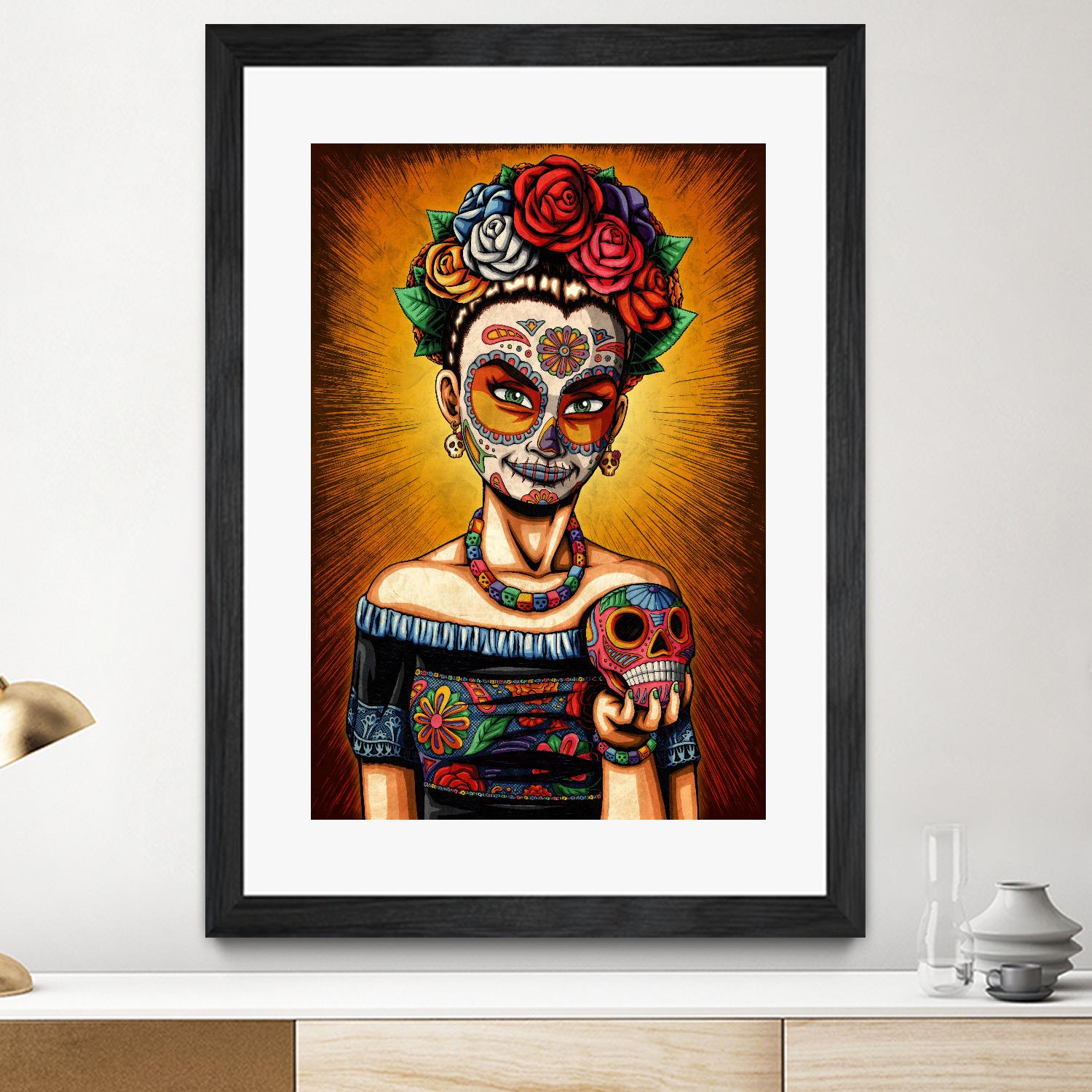 Rita by Nicholas Ivins on GIANT ART - multicolor urban/pop surrealism; ethnic