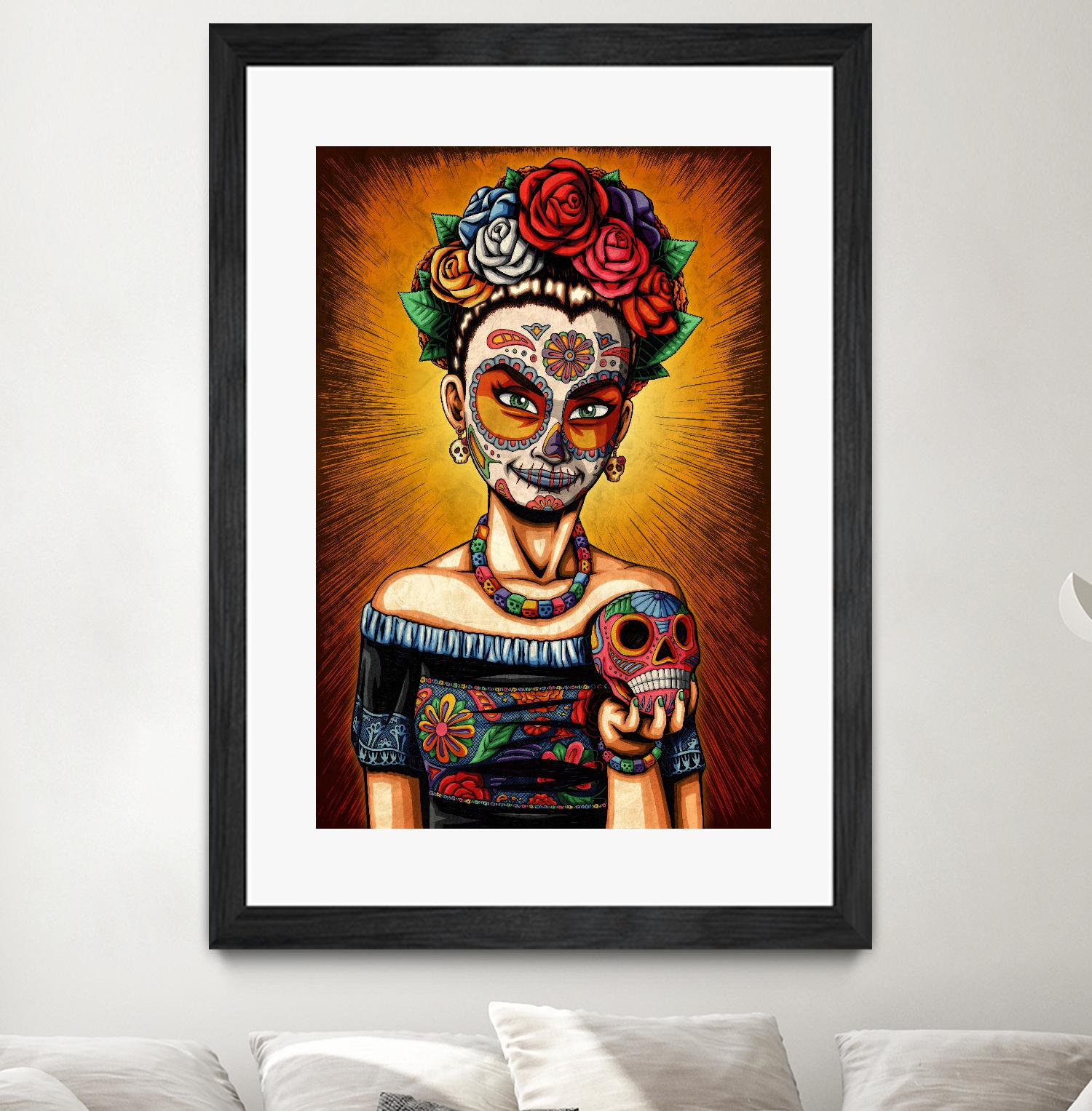 Rita by Nicholas Ivins on GIANT ART - multicolor urban/pop surrealism; ethnic