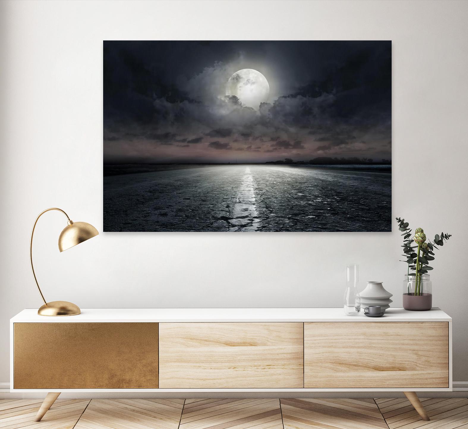 Moon by PhotoINC Studio on GIANT ART - multicolor photography; landscapes