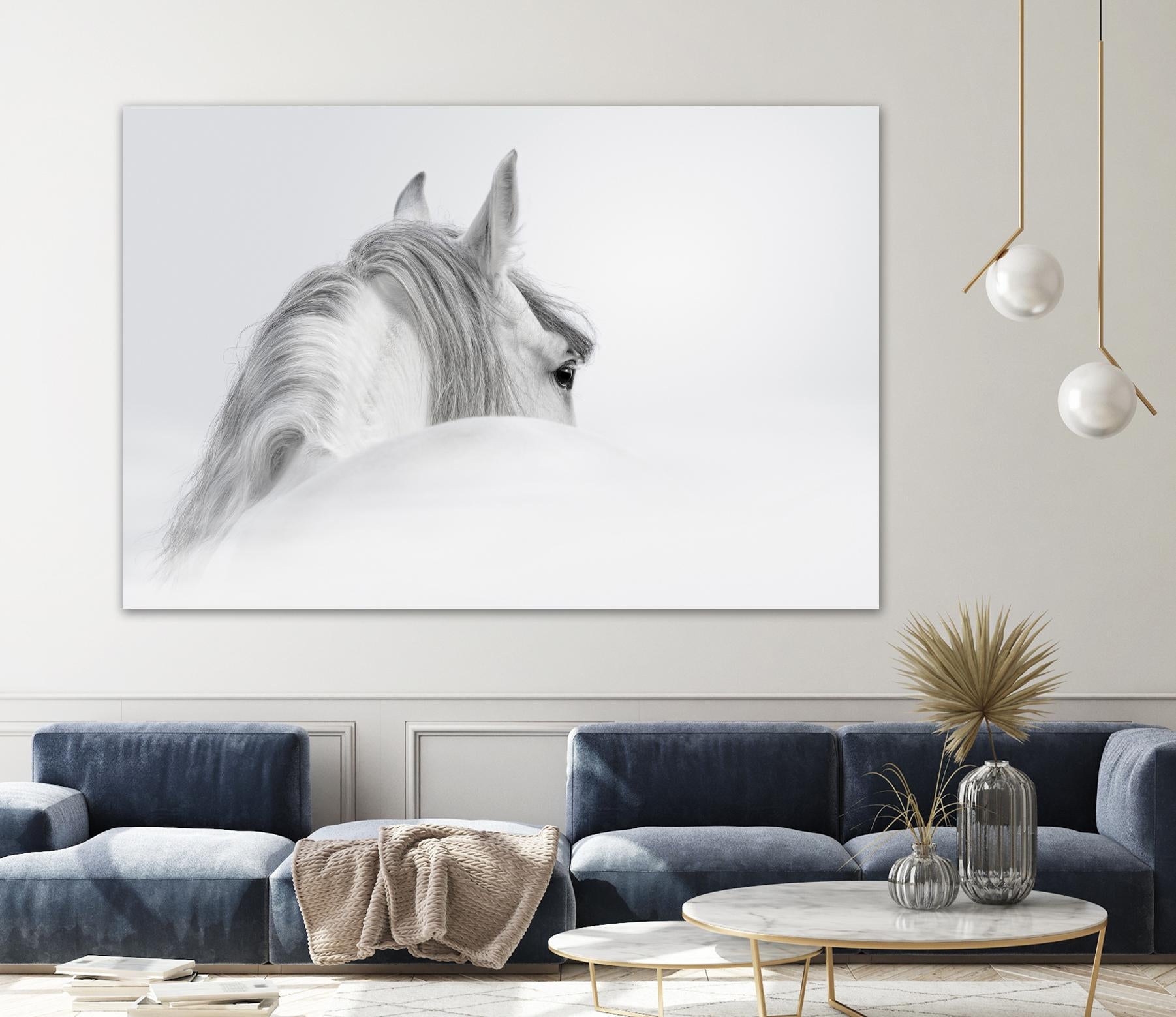 White Horse by PhotoINC Studio on GIANT ART - multicolor animals