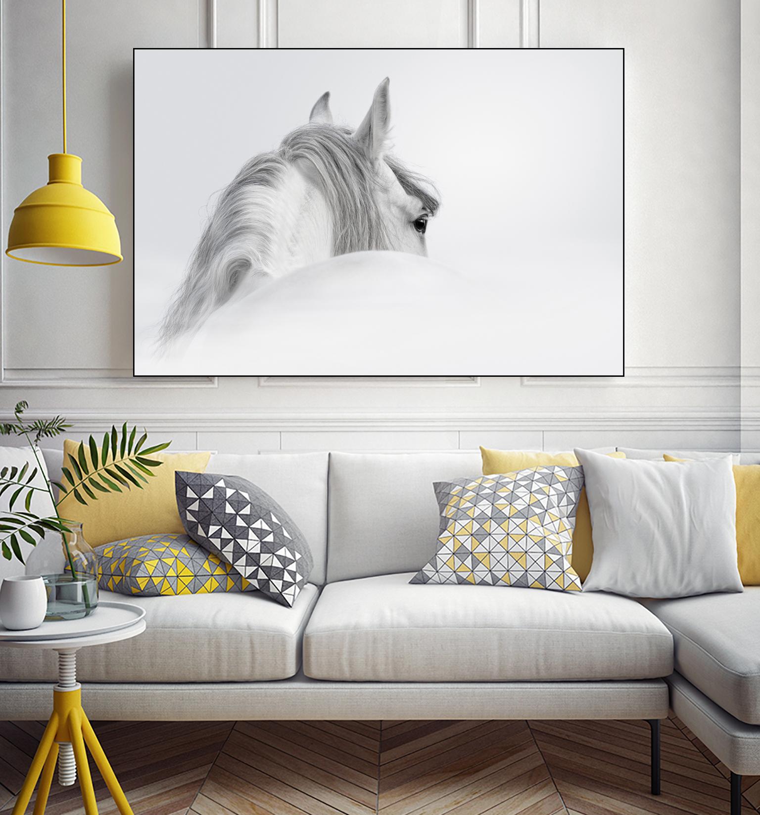 White Horse by PhotoINC Studio on GIANT ART - multicolor animals