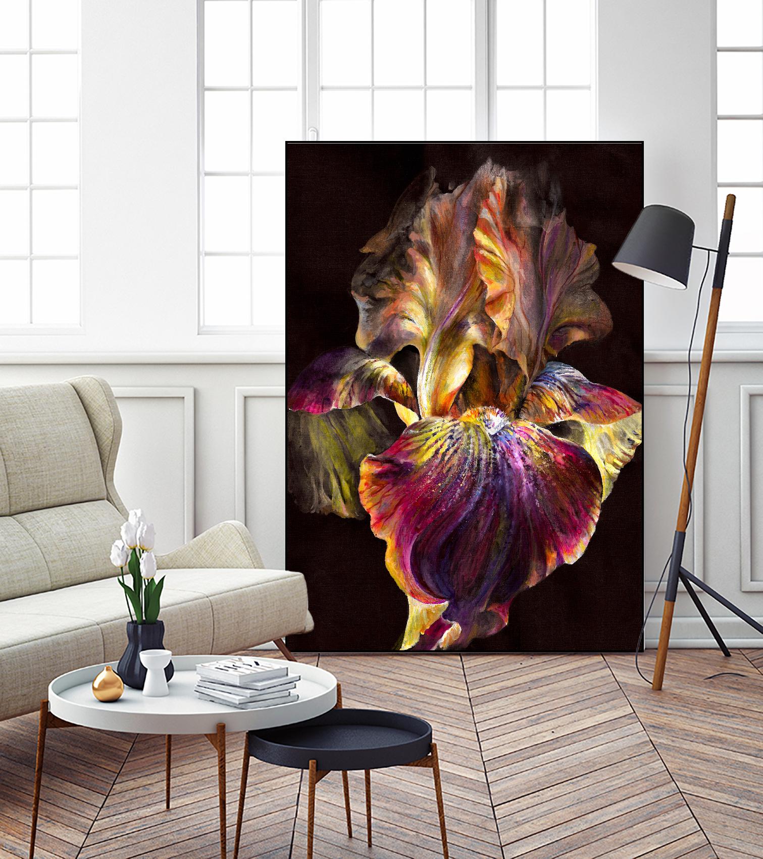 Iris by PhotoINC Studio on GIANT ART - multicolor photography; floral/still life