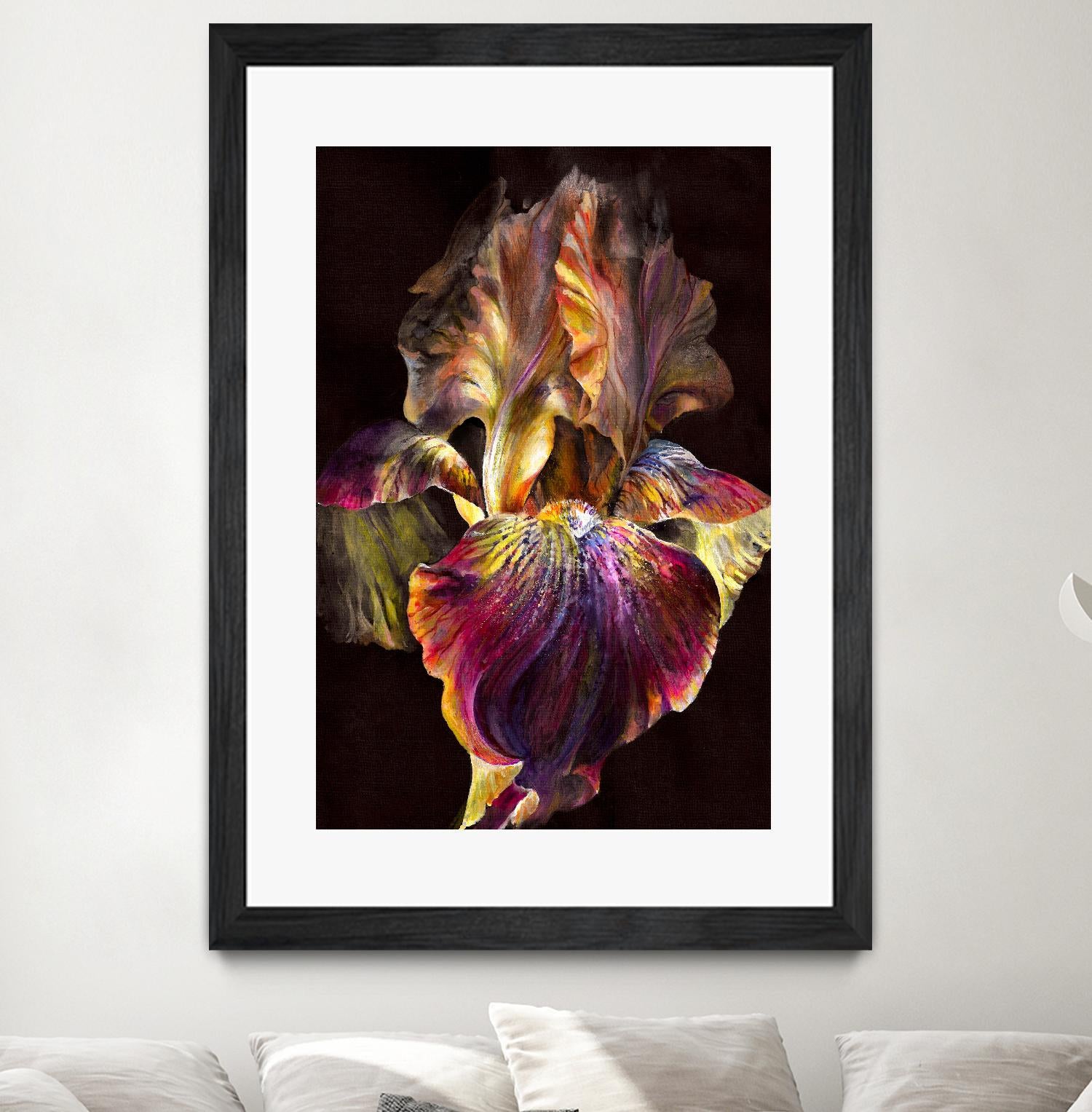 Iris by PhotoINC Studio on GIANT ART - multicolor photography; floral/still life