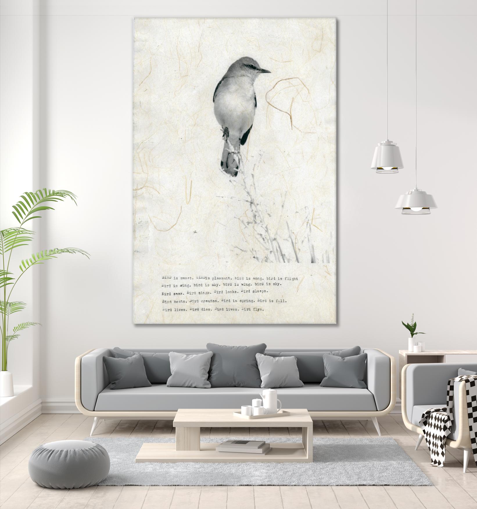 Bird is sweet by TypeLike on GIANT ART - multicolor animals