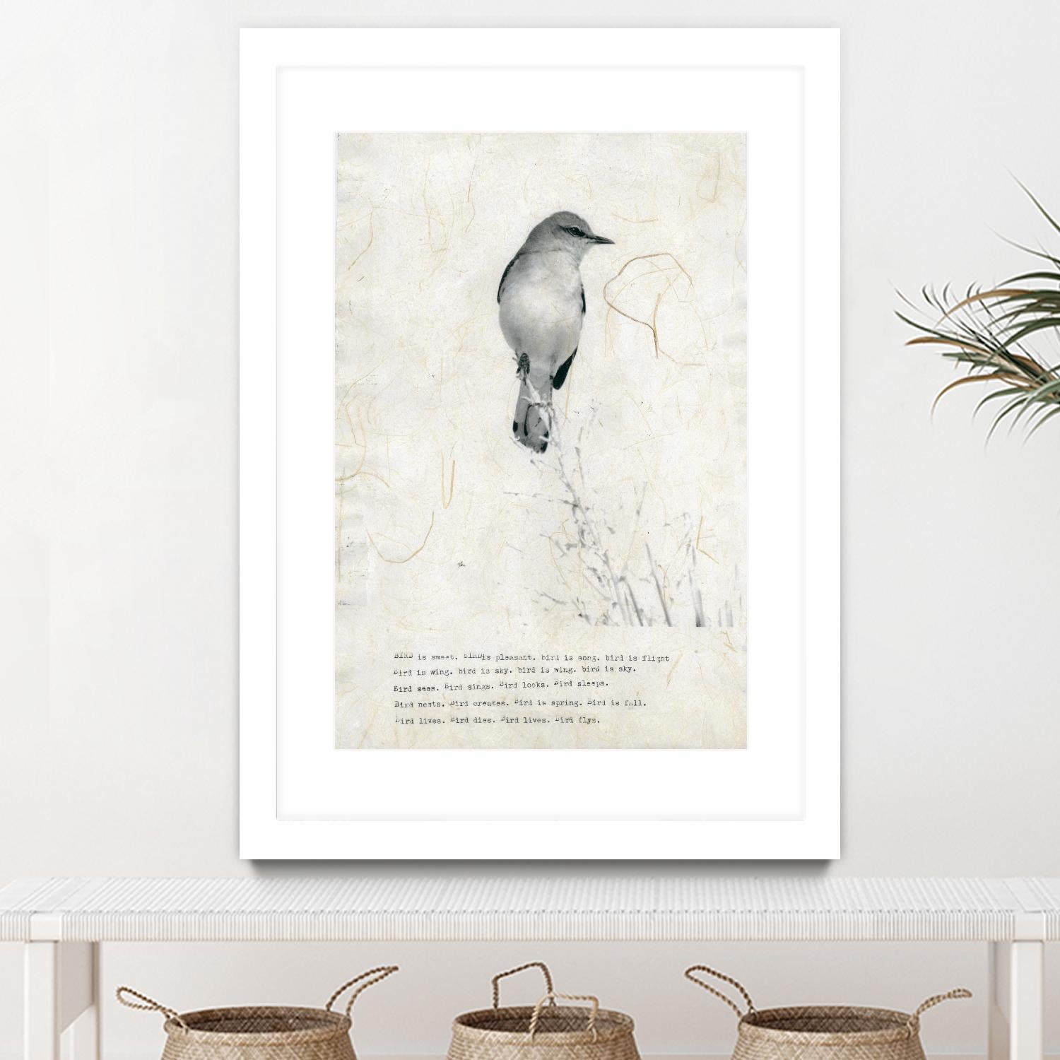 Bird is sweet by TypeLike on GIANT ART - multicolor animals