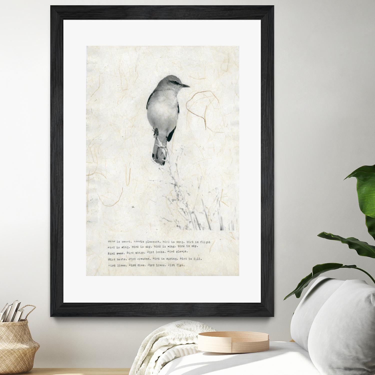 Bird is sweet by TypeLike on GIANT ART - multicolor animals