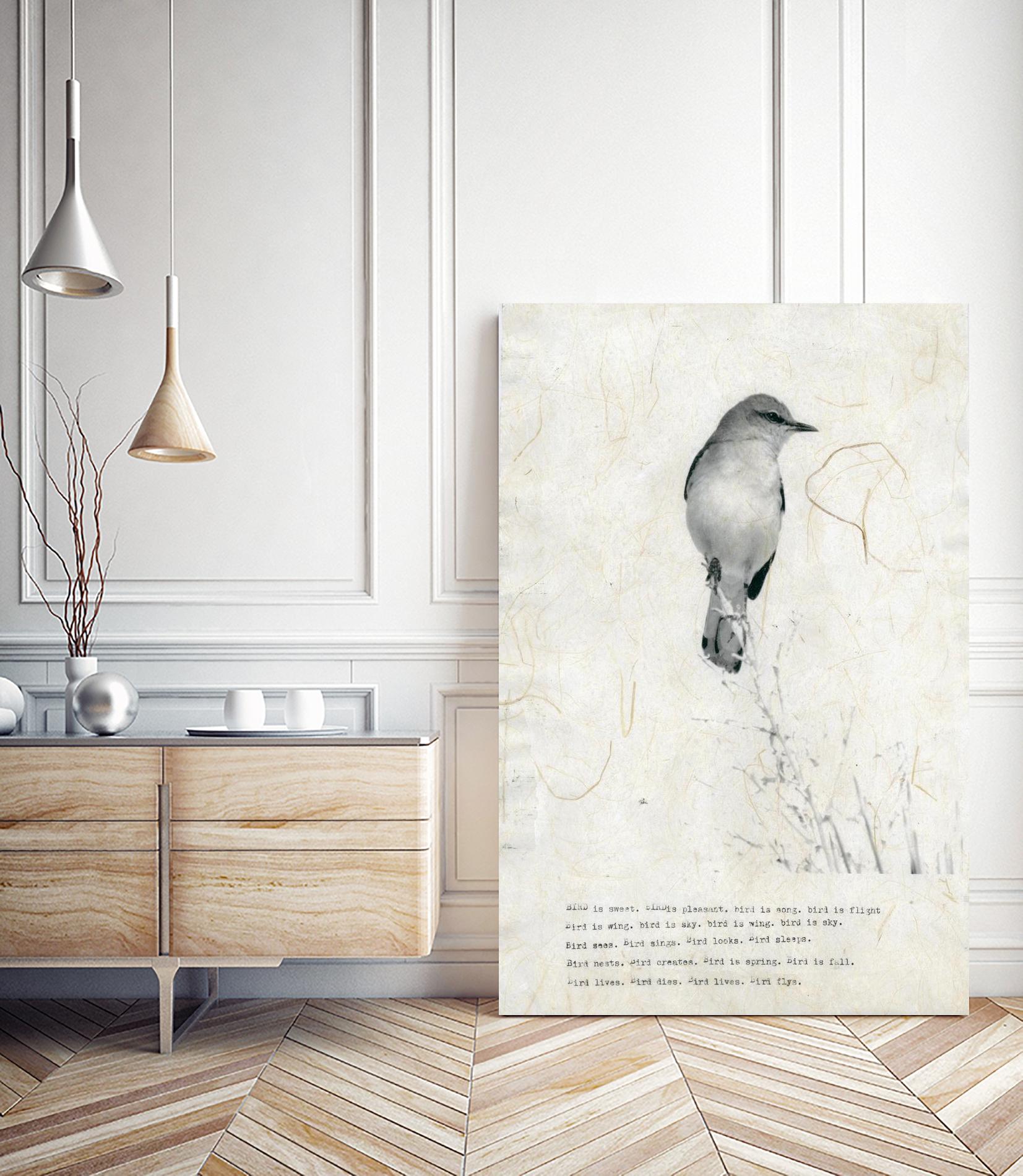 Bird is sweet by TypeLike on GIANT ART - multicolor animals