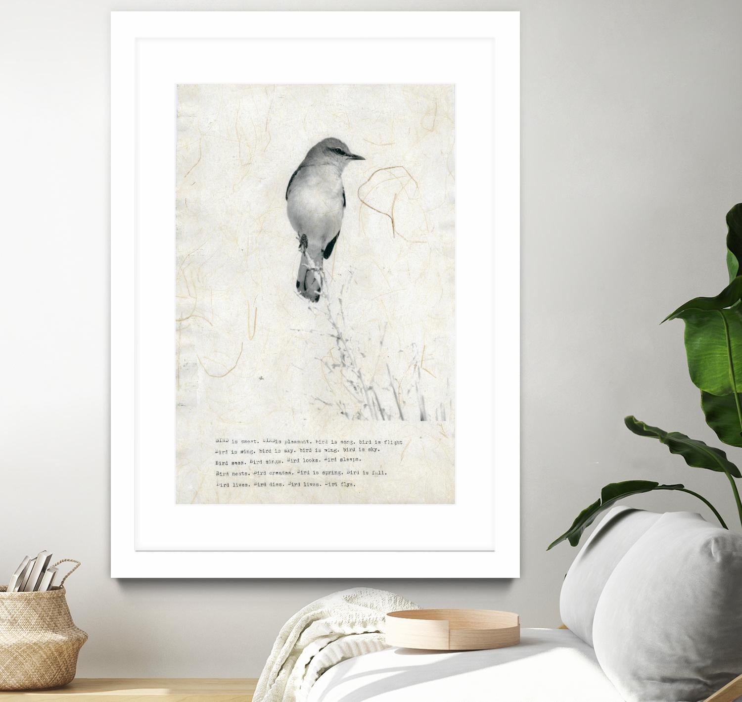 Bird is sweet by TypeLike on GIANT ART - multicolor animals