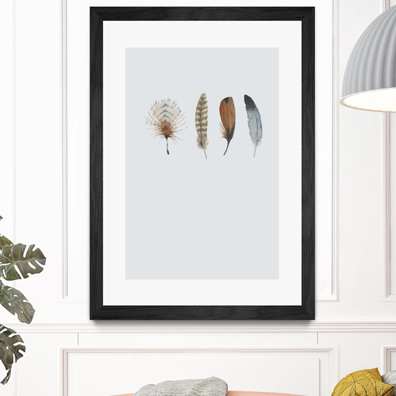 Feather 12 by Incado on GIANT ART - multicolor floral/still life