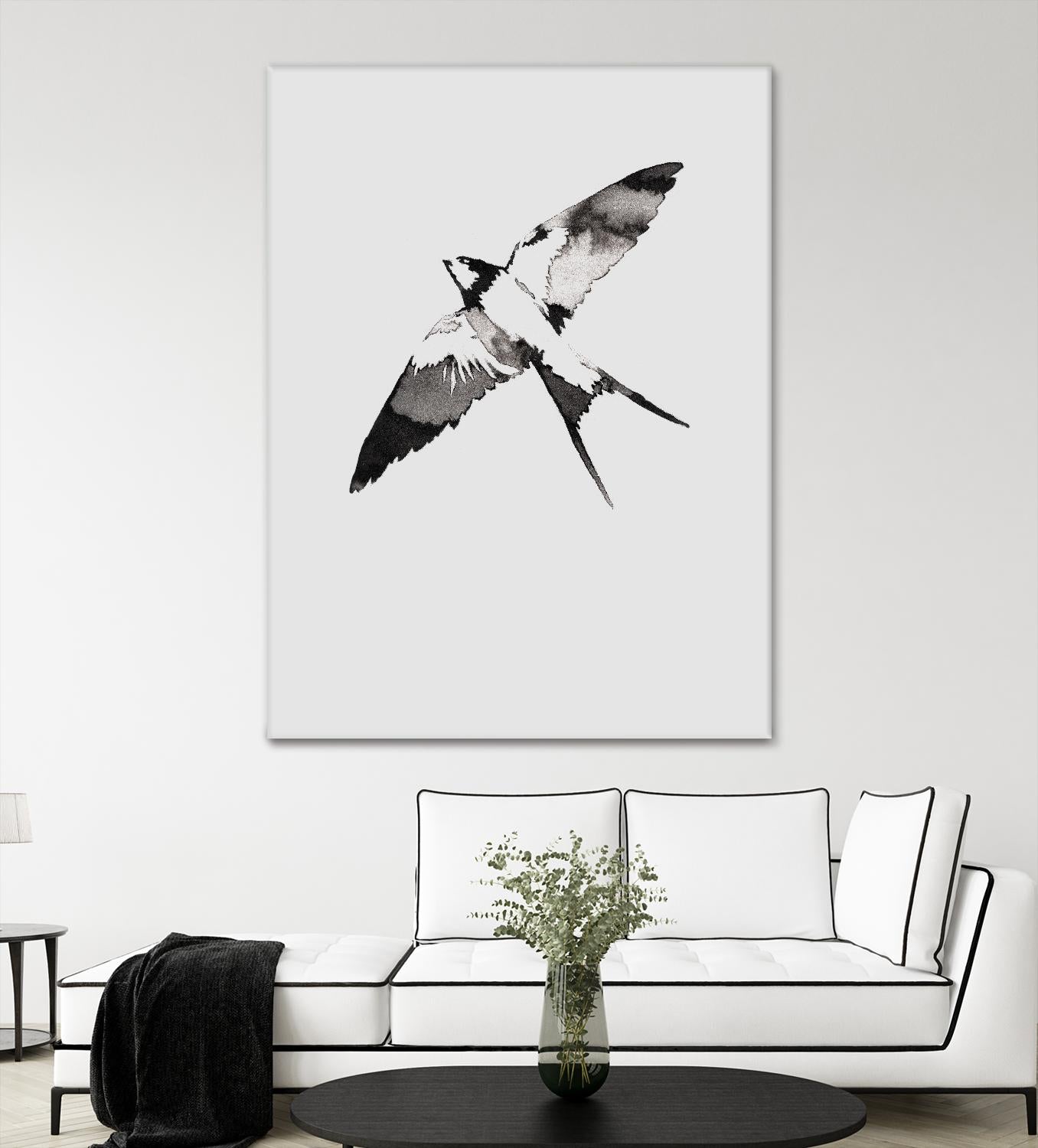 Flying Bird III by Incado on GIANT ART - multicolor animals