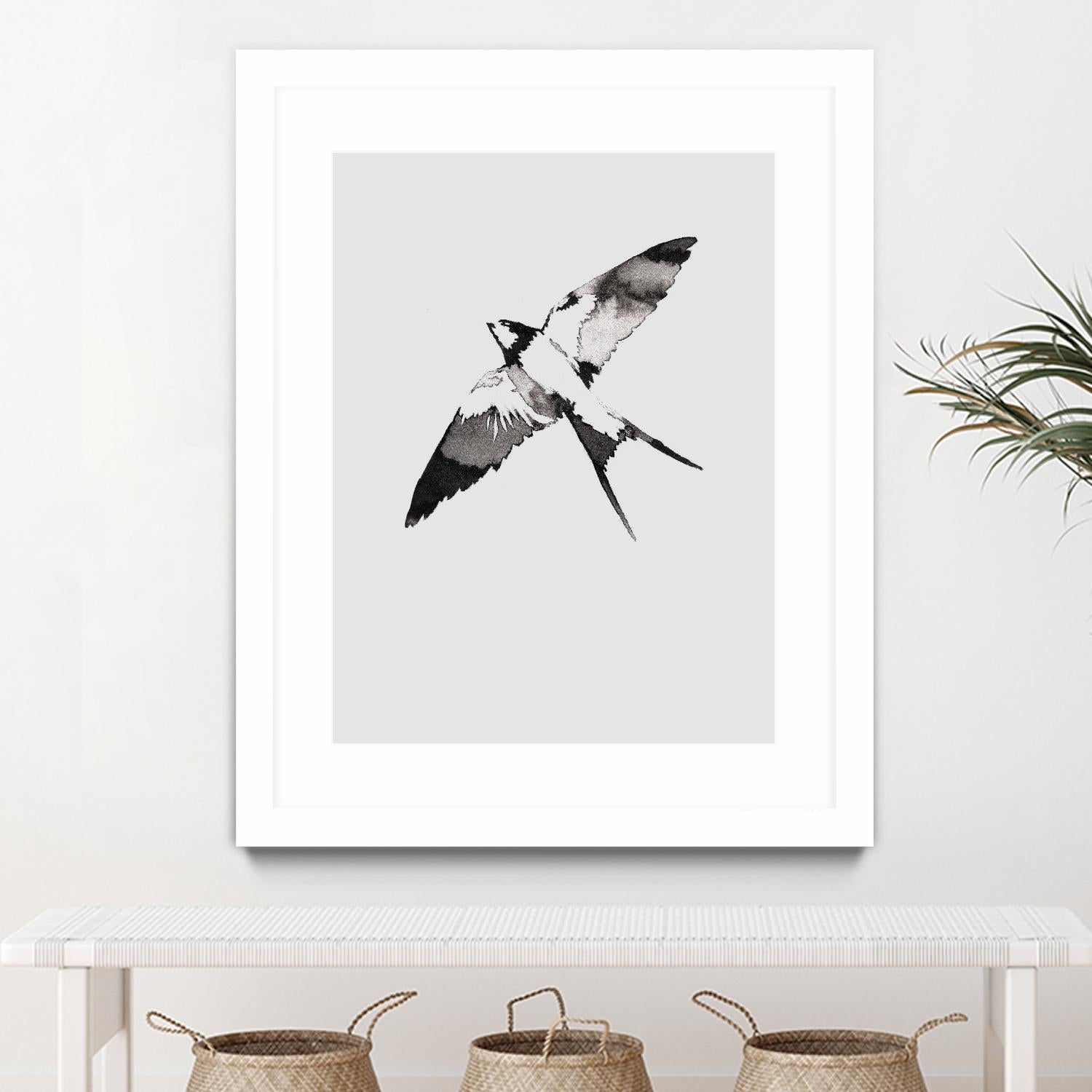 Flying Bird III by Incado on GIANT ART - multicolor animals