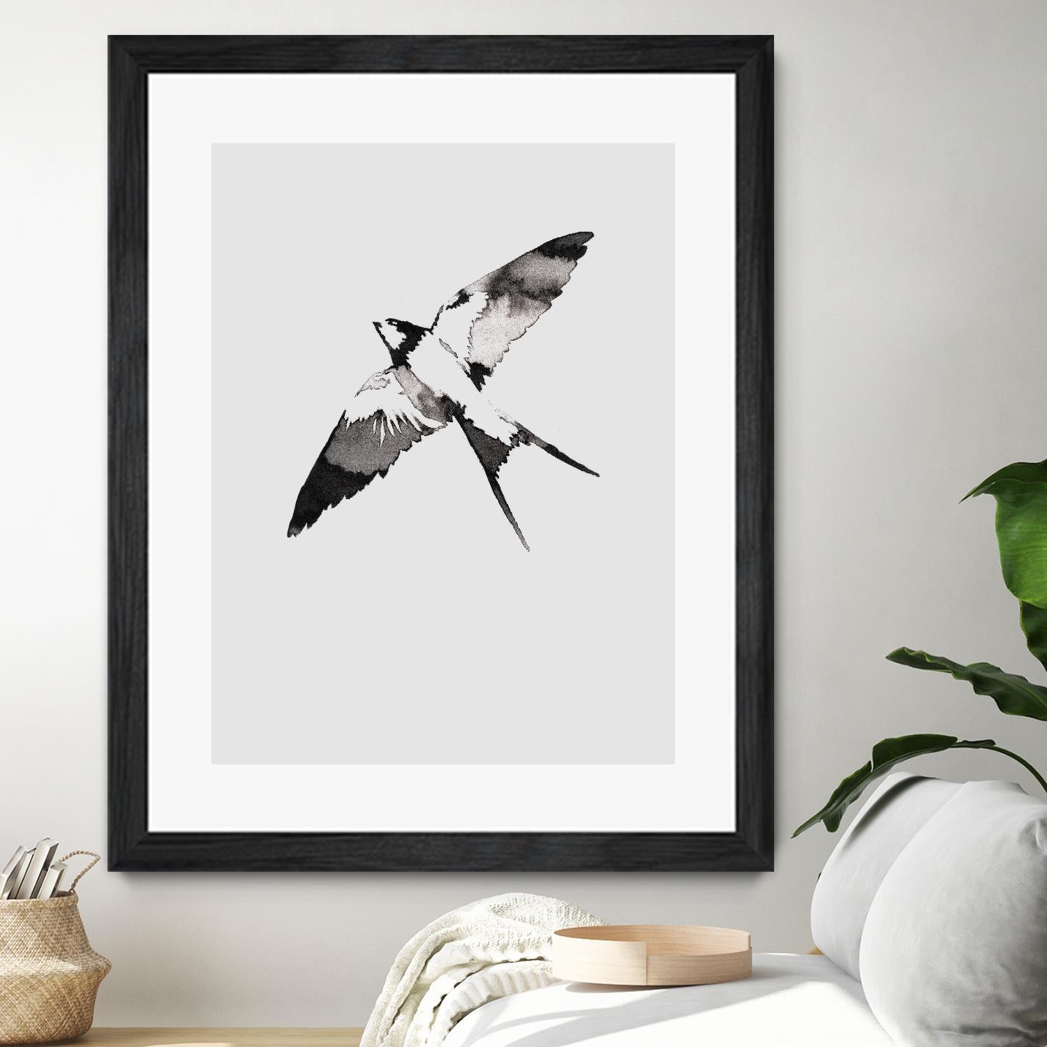 Flying Bird III by Incado on GIANT ART - multicolor animals