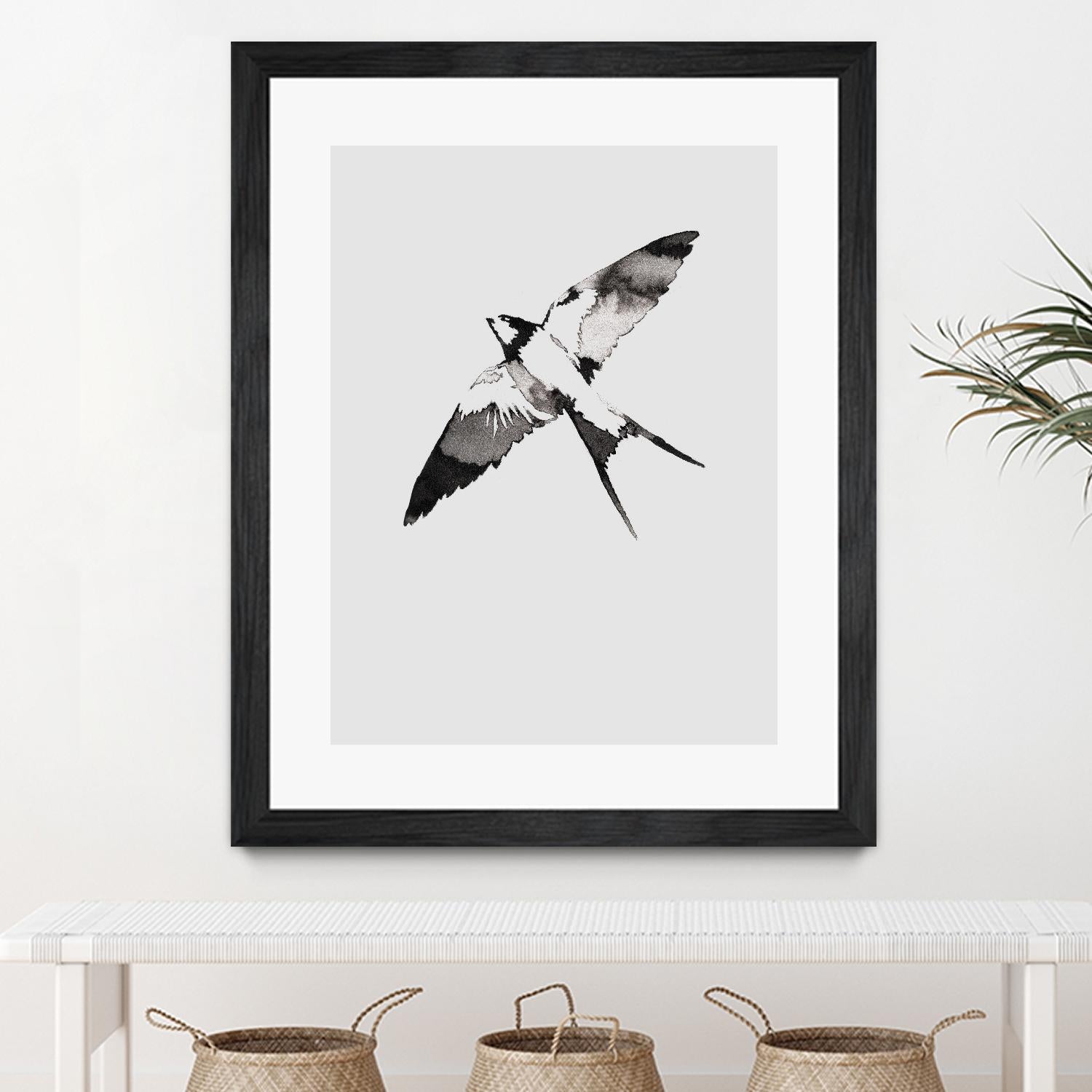 Flying Bird III by Incado on GIANT ART - multicolor animals