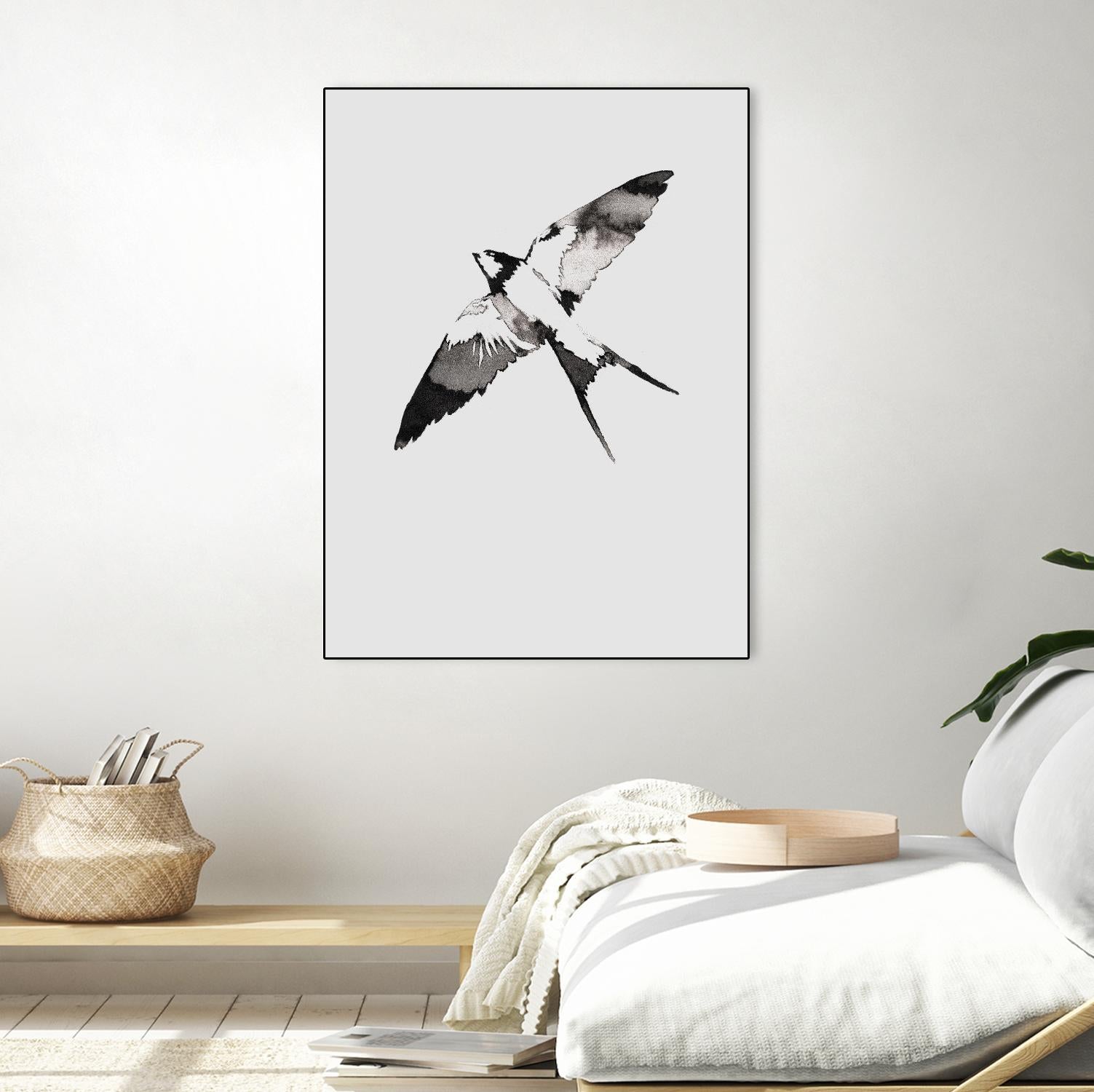 Flying Bird III by Incado on GIANT ART - multicolor animals