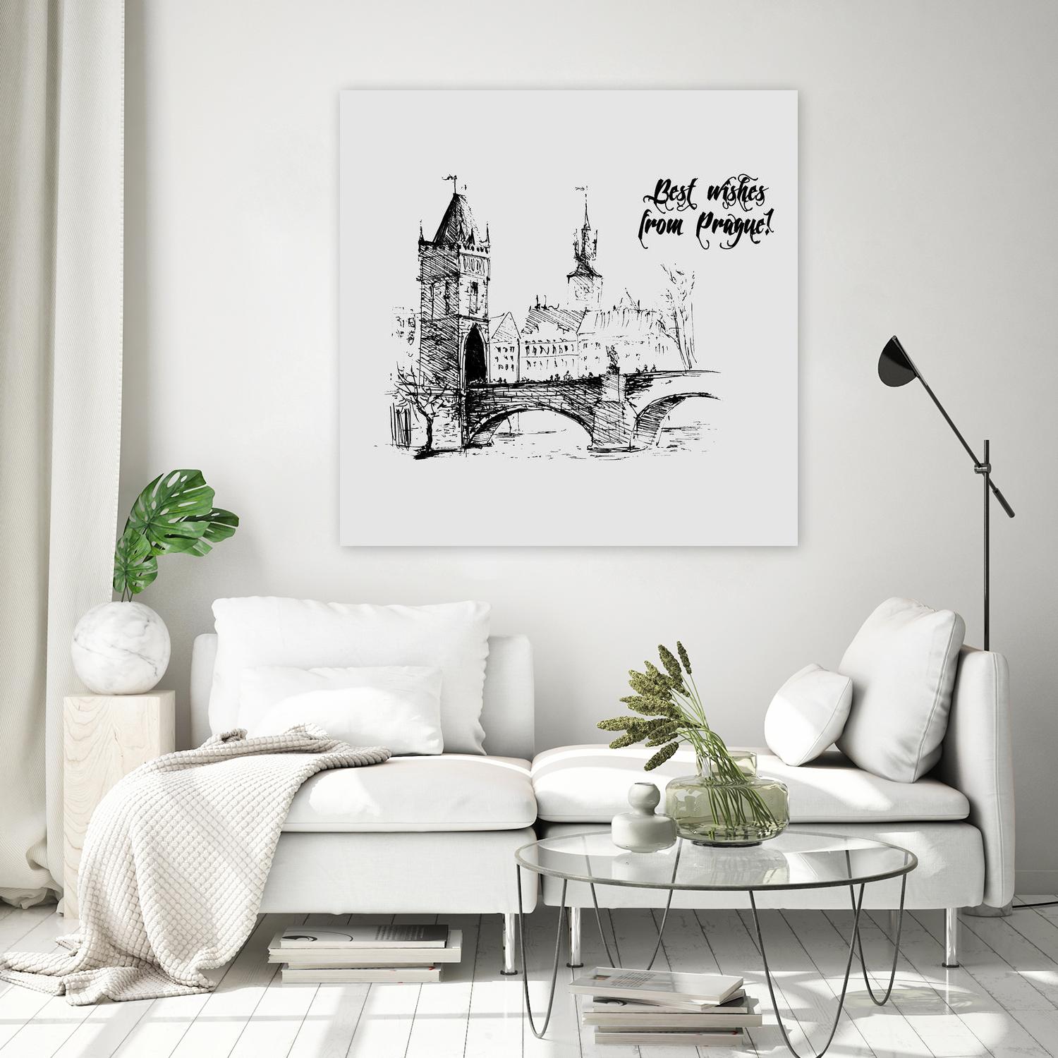 Prague by TypeLike on GIANT ART - multicolor people/places; landscapes