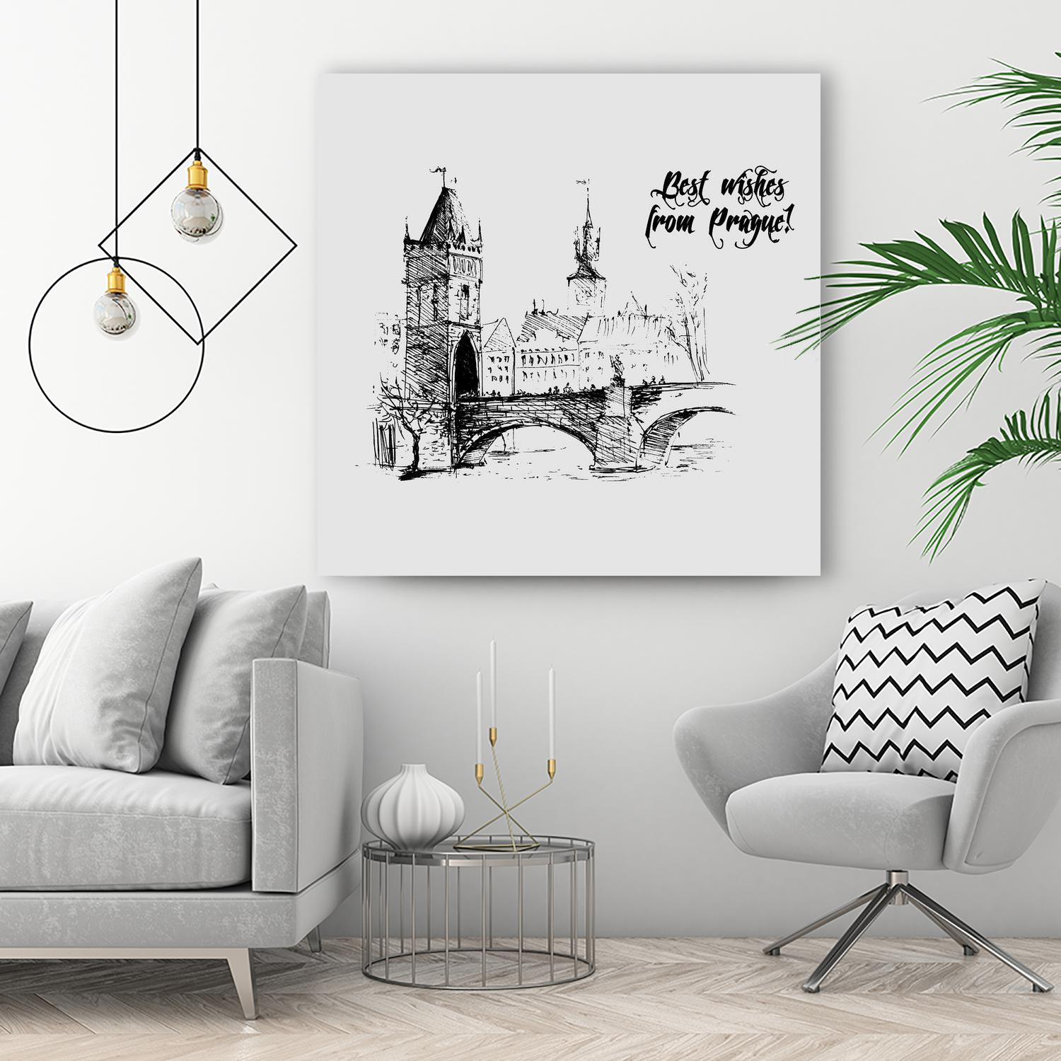 Prague by TypeLike on GIANT ART - multicolor people/places; landscapes