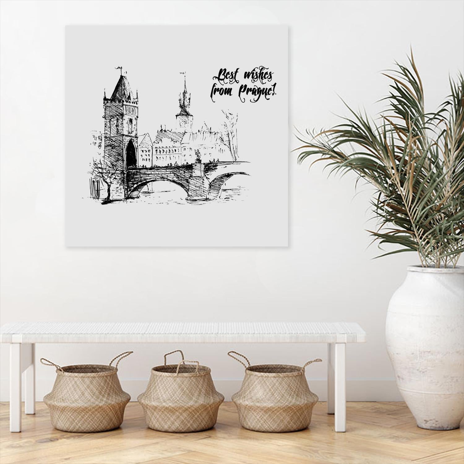 Prague by TypeLike on GIANT ART - multicolor people/places; landscapes