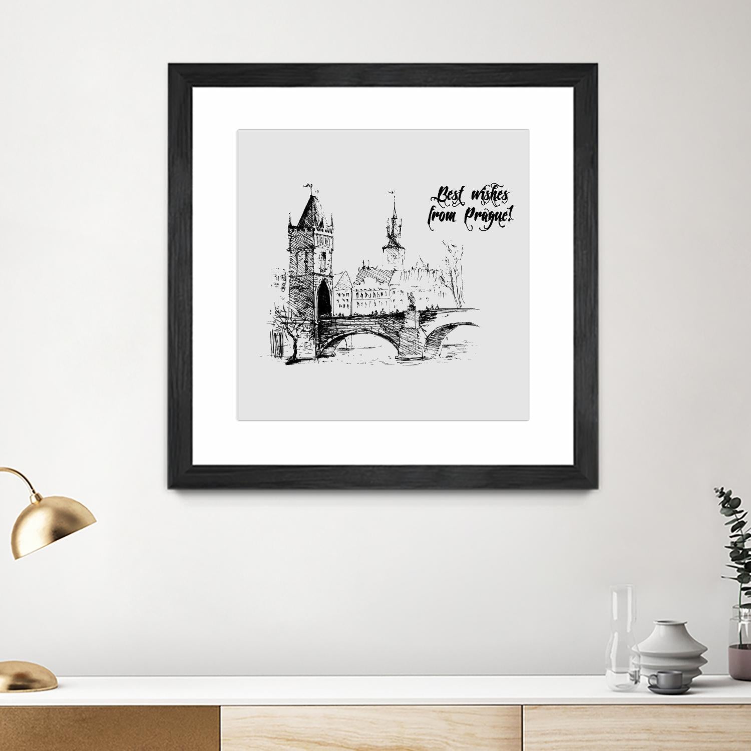 Prague by TypeLike on GIANT ART - multicolor people/places; landscapes