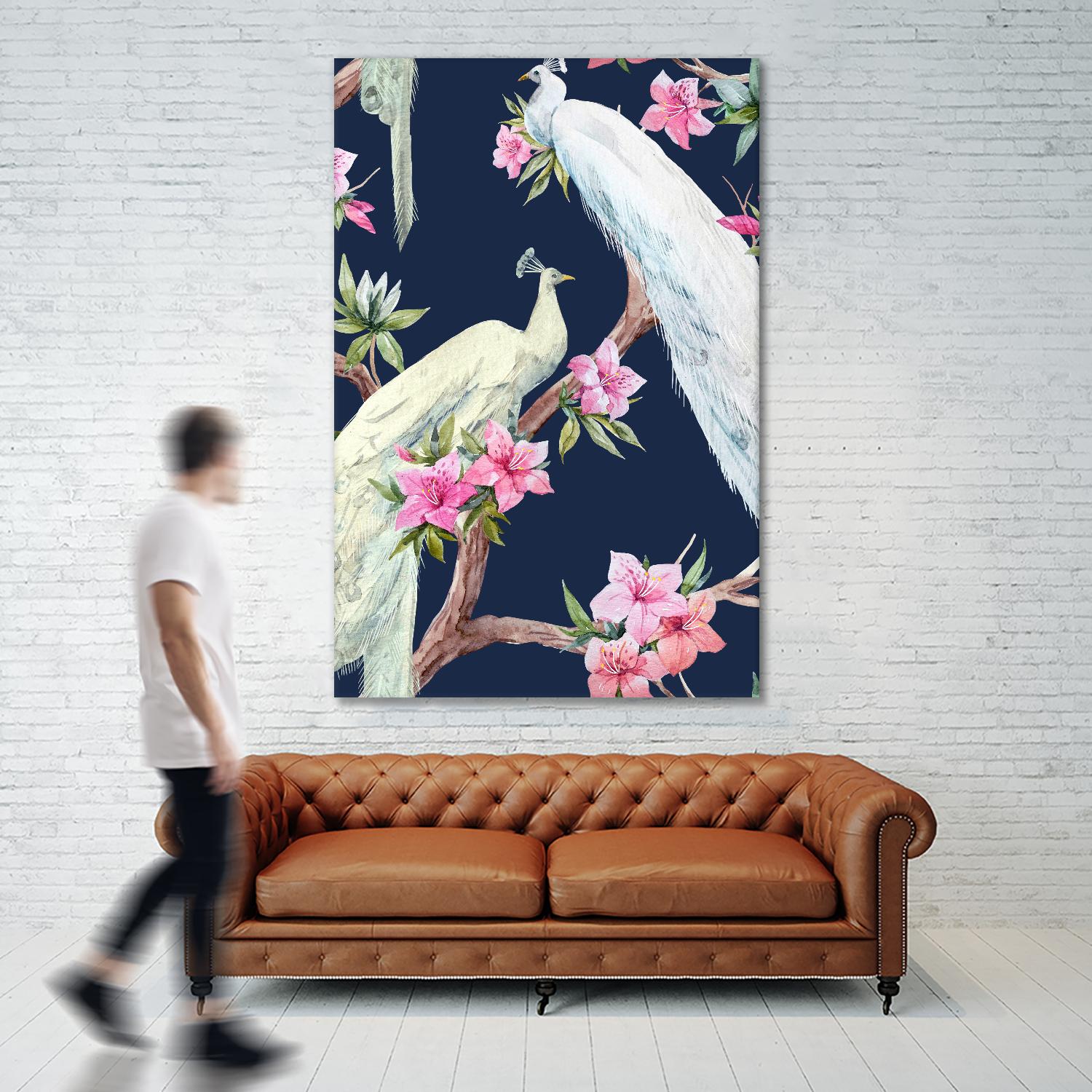 Paradis Birds II by Incado on GIANT ART - multicolor animals