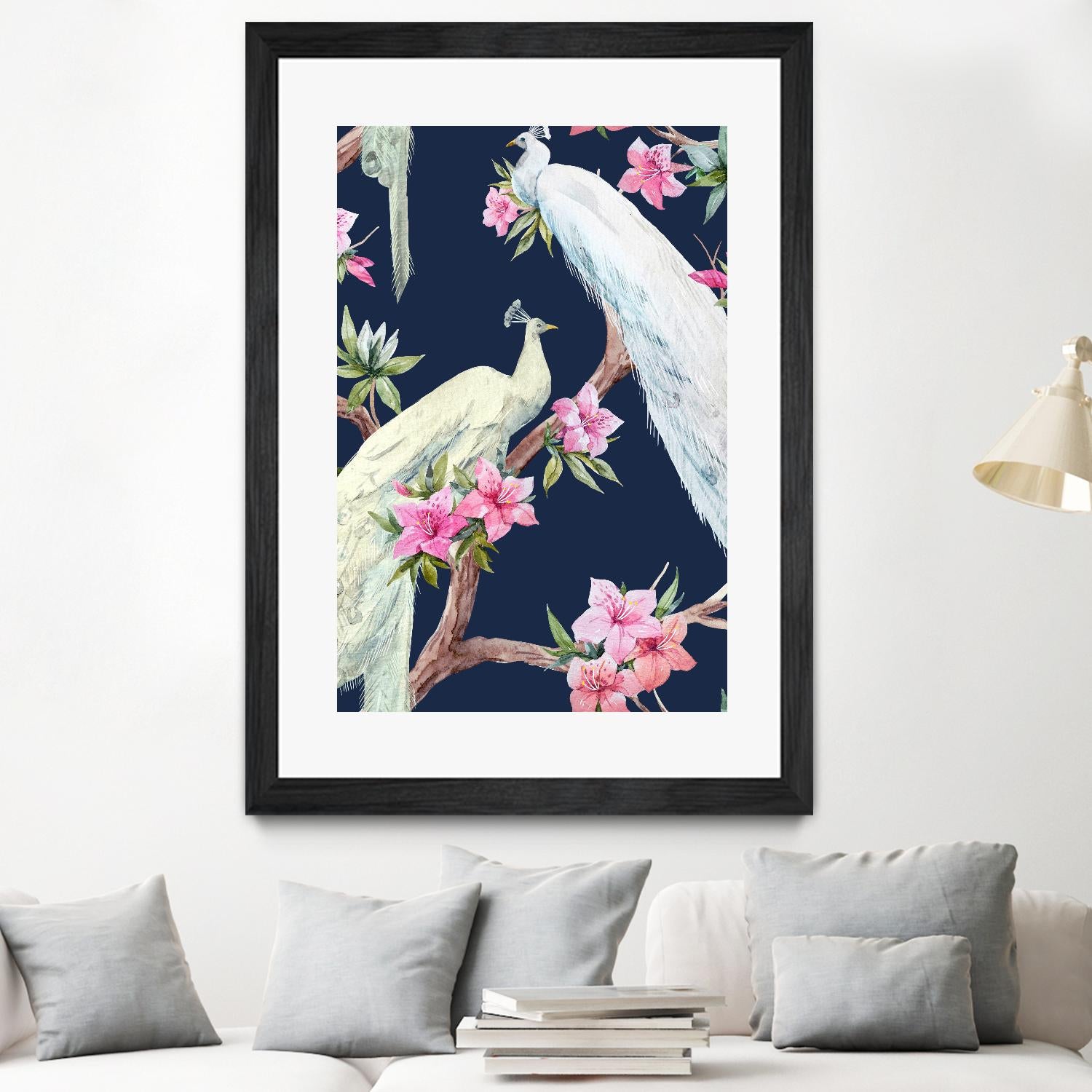 Paradis Birds II by Incado on GIANT ART - multicolor animals