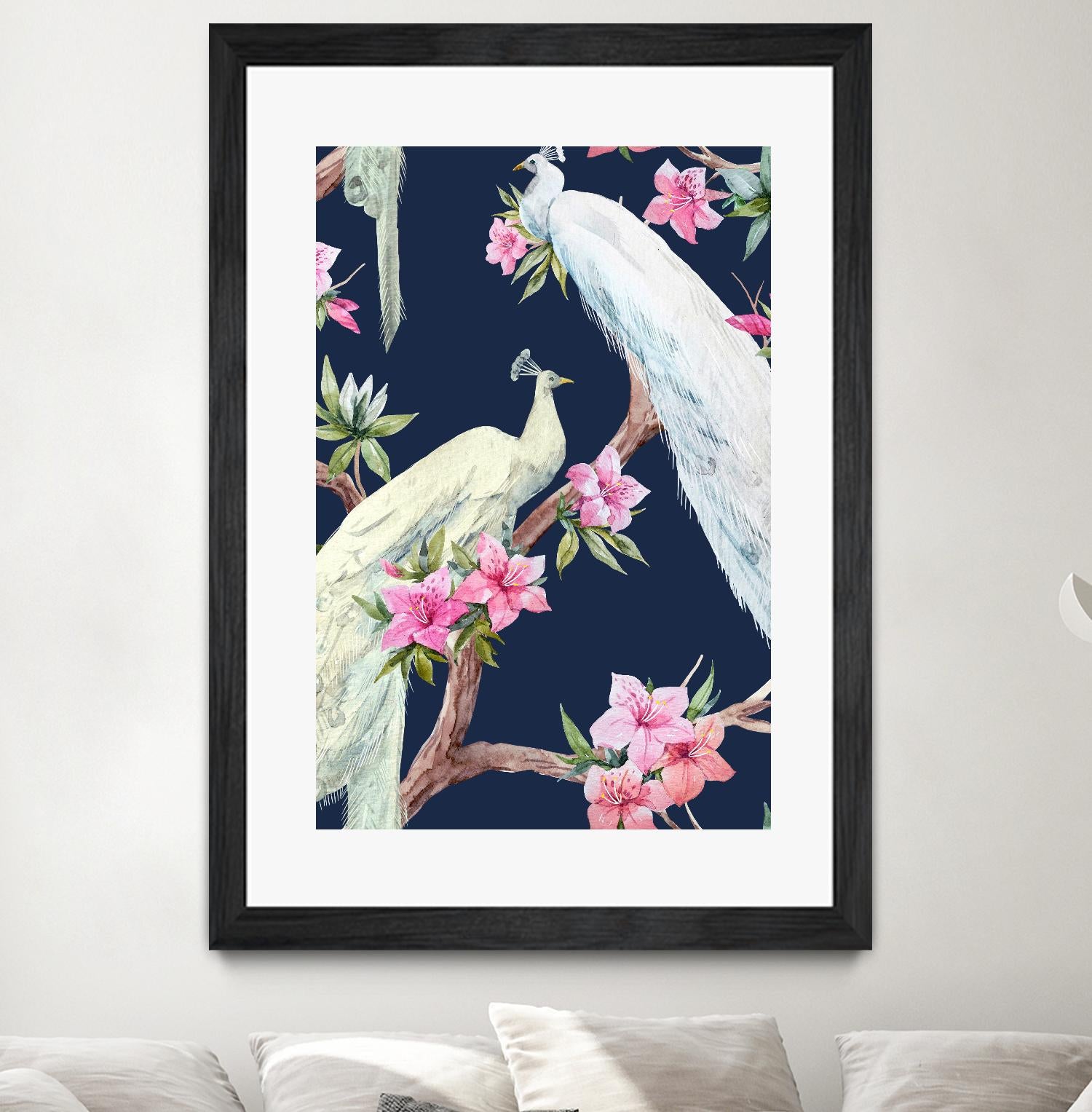 Paradis Birds II by Incado on GIANT ART - multicolor animals