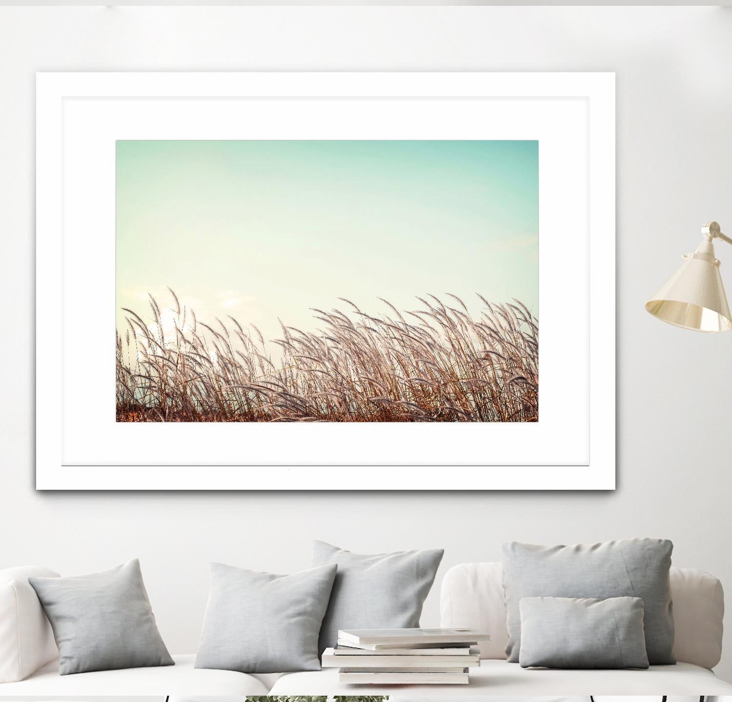Retro Grass by PhotoINC Studio on GIANT ART - multicolor photography; landscapes
