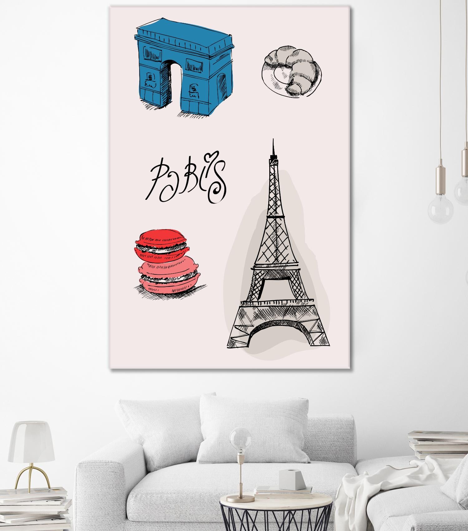 Paris III by TypeLike on GIANT ART - multicolor people/places; cuisine