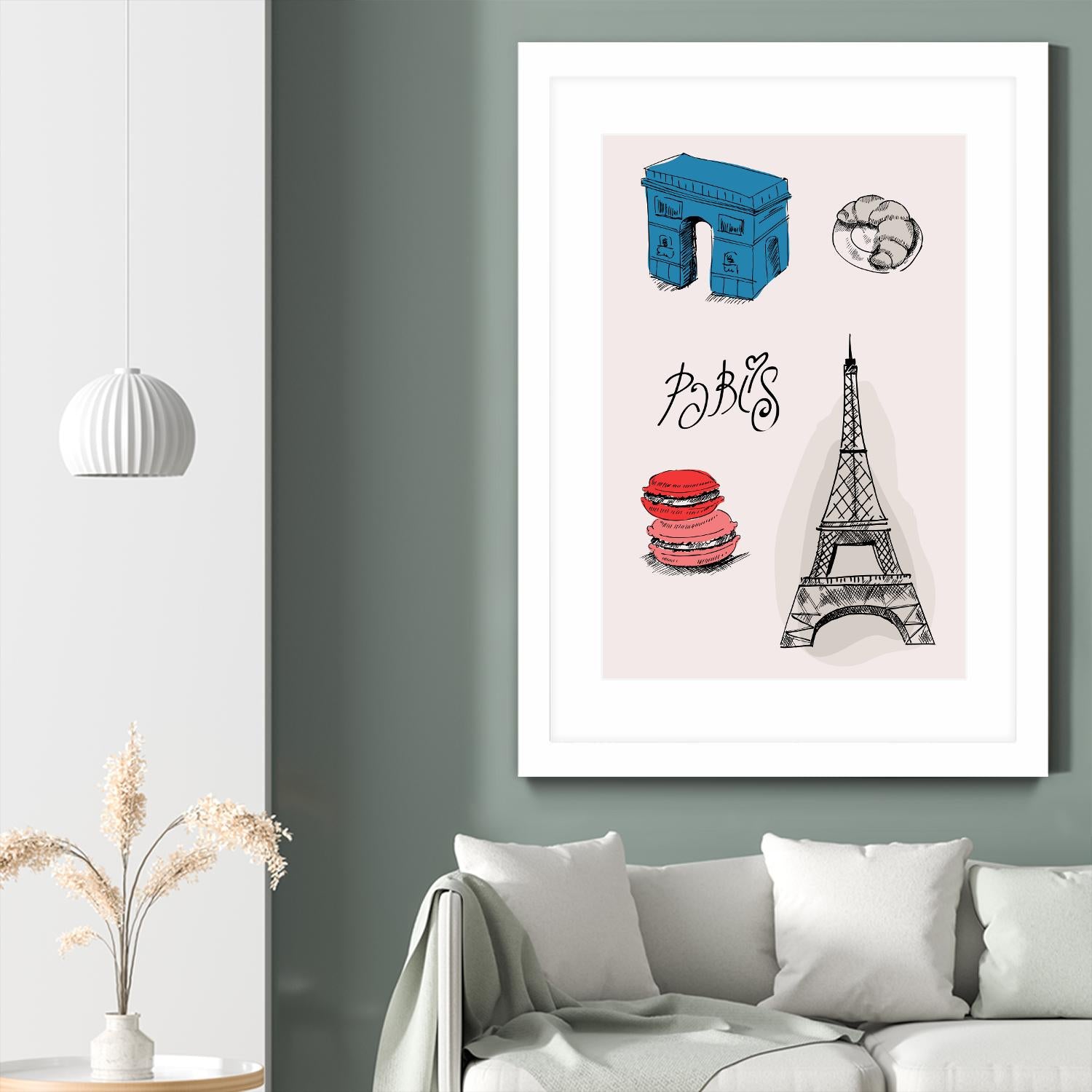 Paris III by TypeLike on GIANT ART - multicolor people/places; cuisine