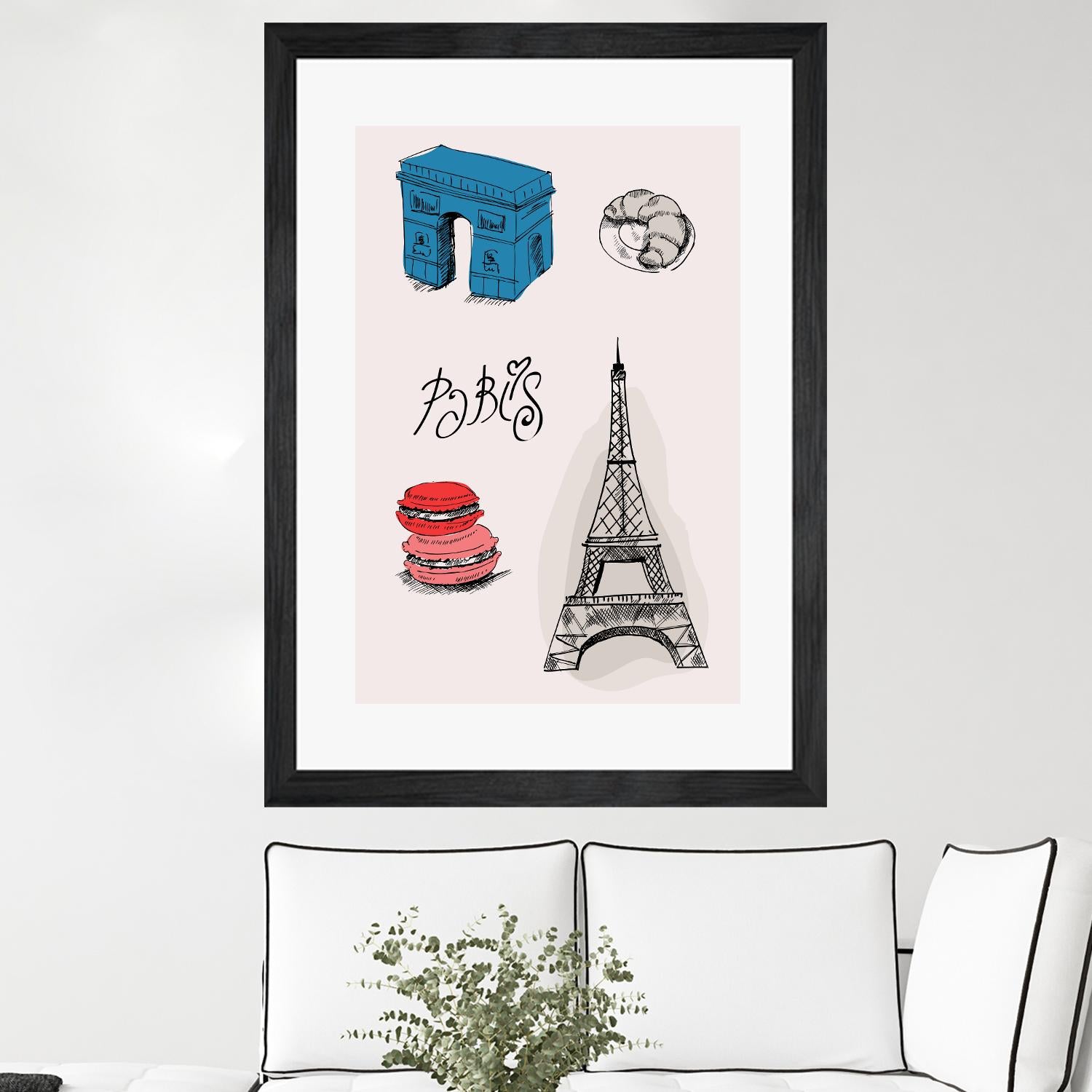 Paris III by TypeLike on GIANT ART - multicolor people/places; cuisine