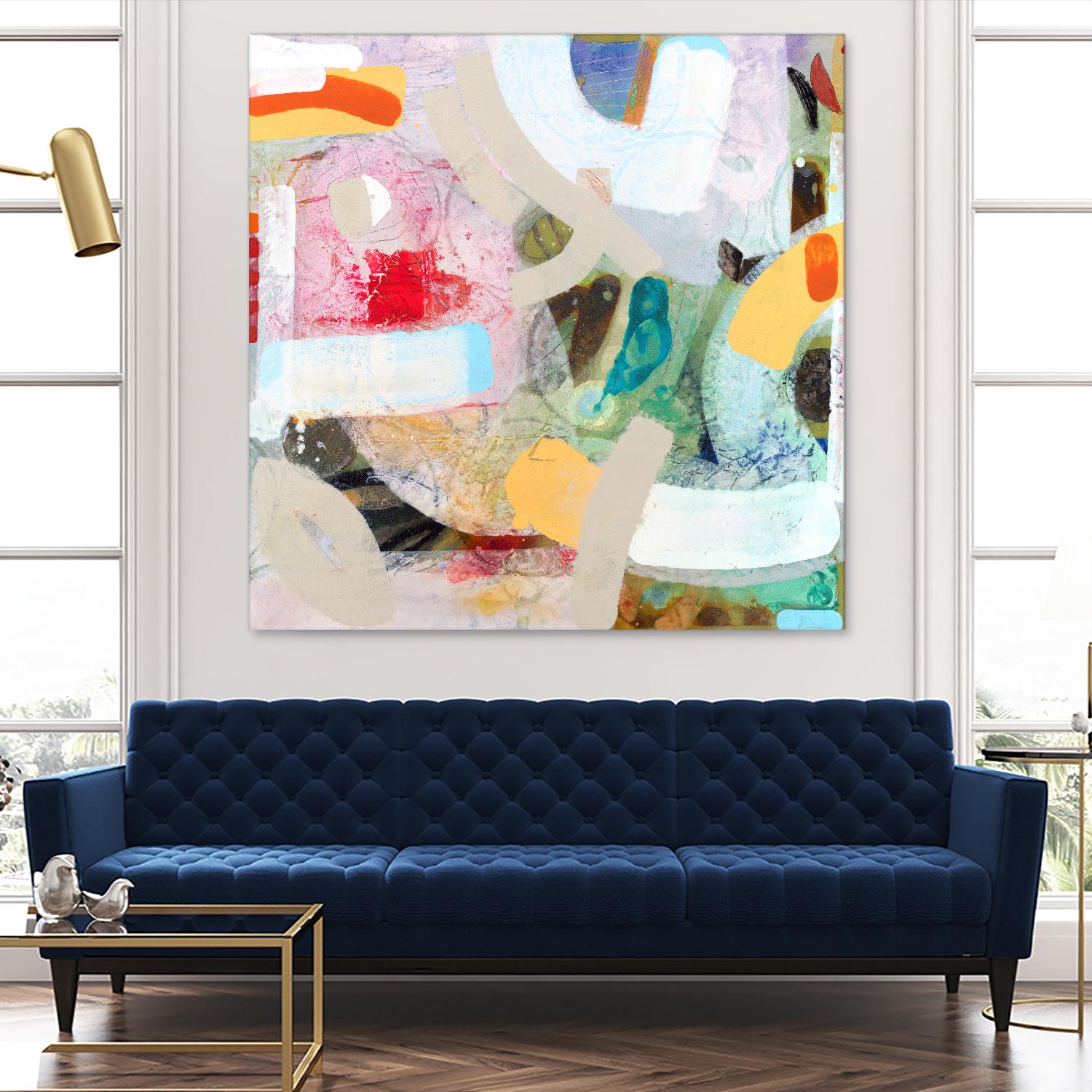 Changed My Mind 4 by Aleah Koury on GIANT ART - white abstract