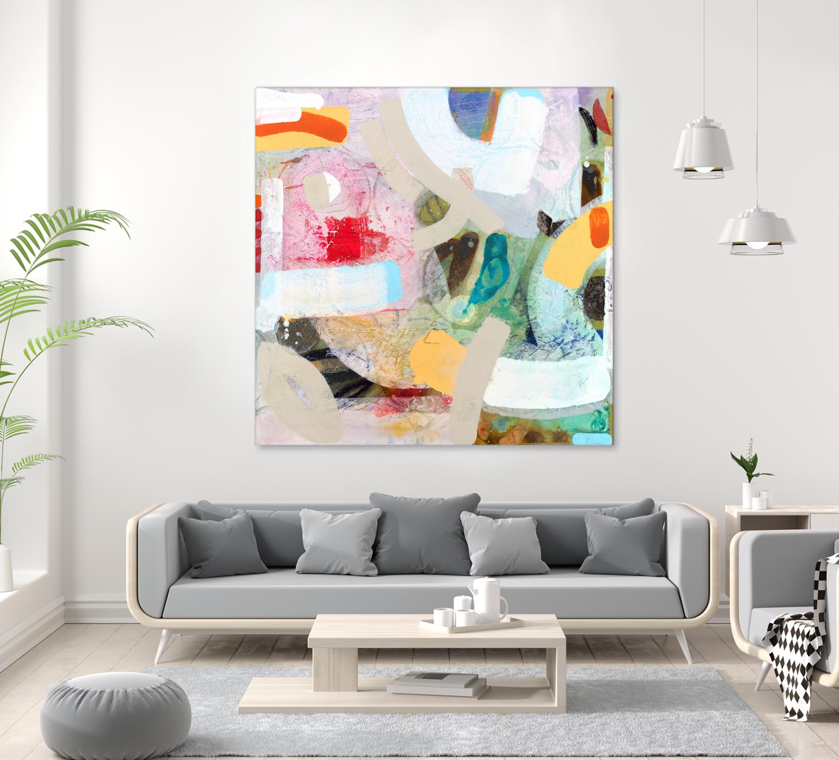 Changed My Mind 4 by Aleah Koury on GIANT ART - white abstract