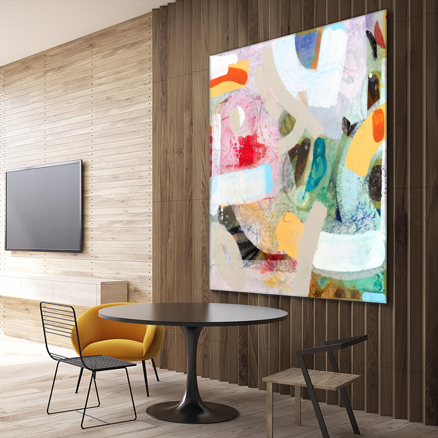 Changed My Mind 4 by Aleah Koury on GIANT ART - white abstract