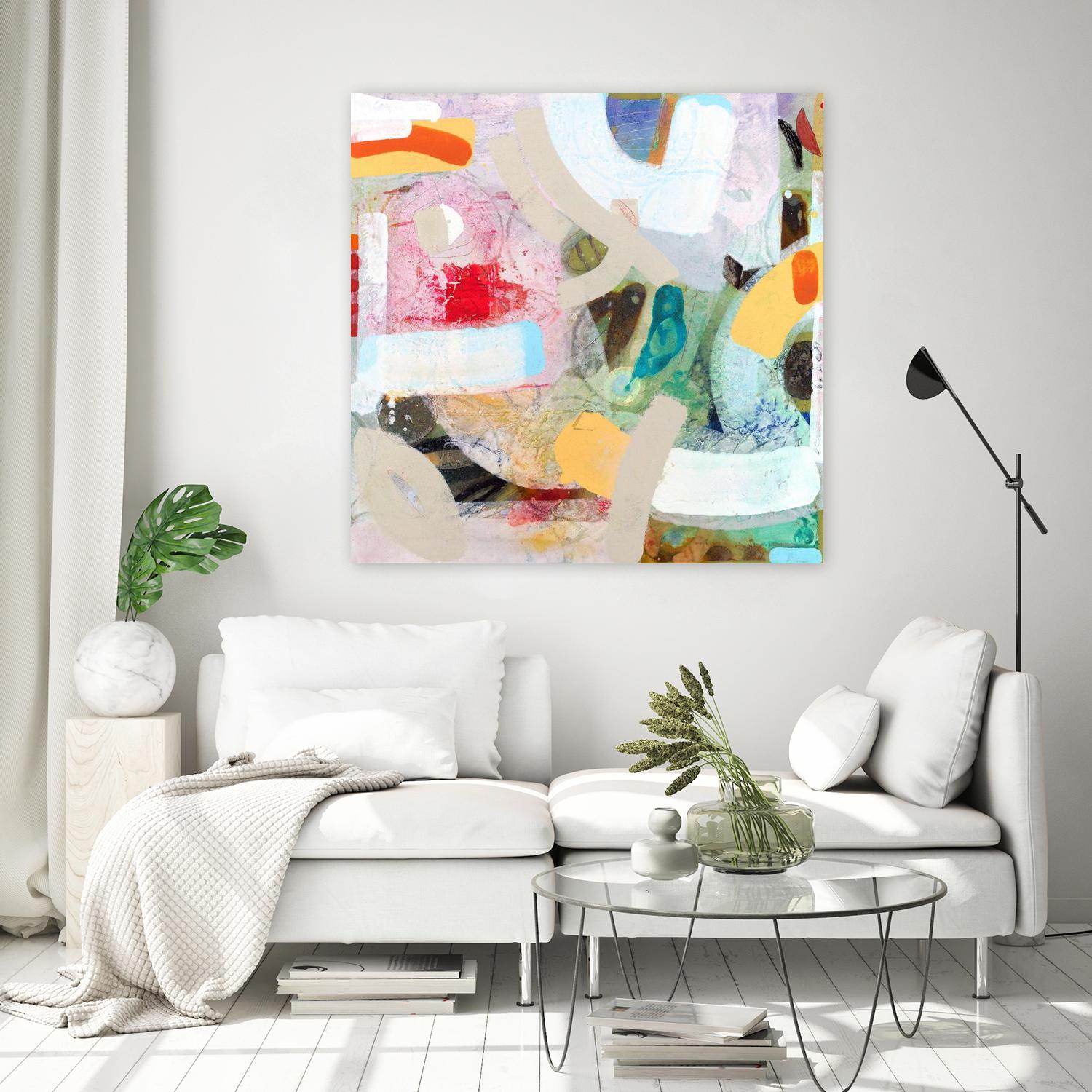 Changed My Mind 4 by Aleah Koury on GIANT ART - white abstract